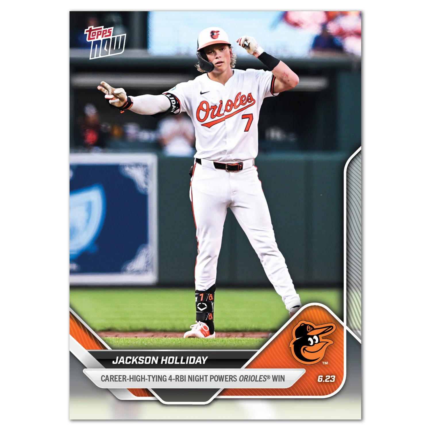 2025 Topps Now #343 Jackson Holliday