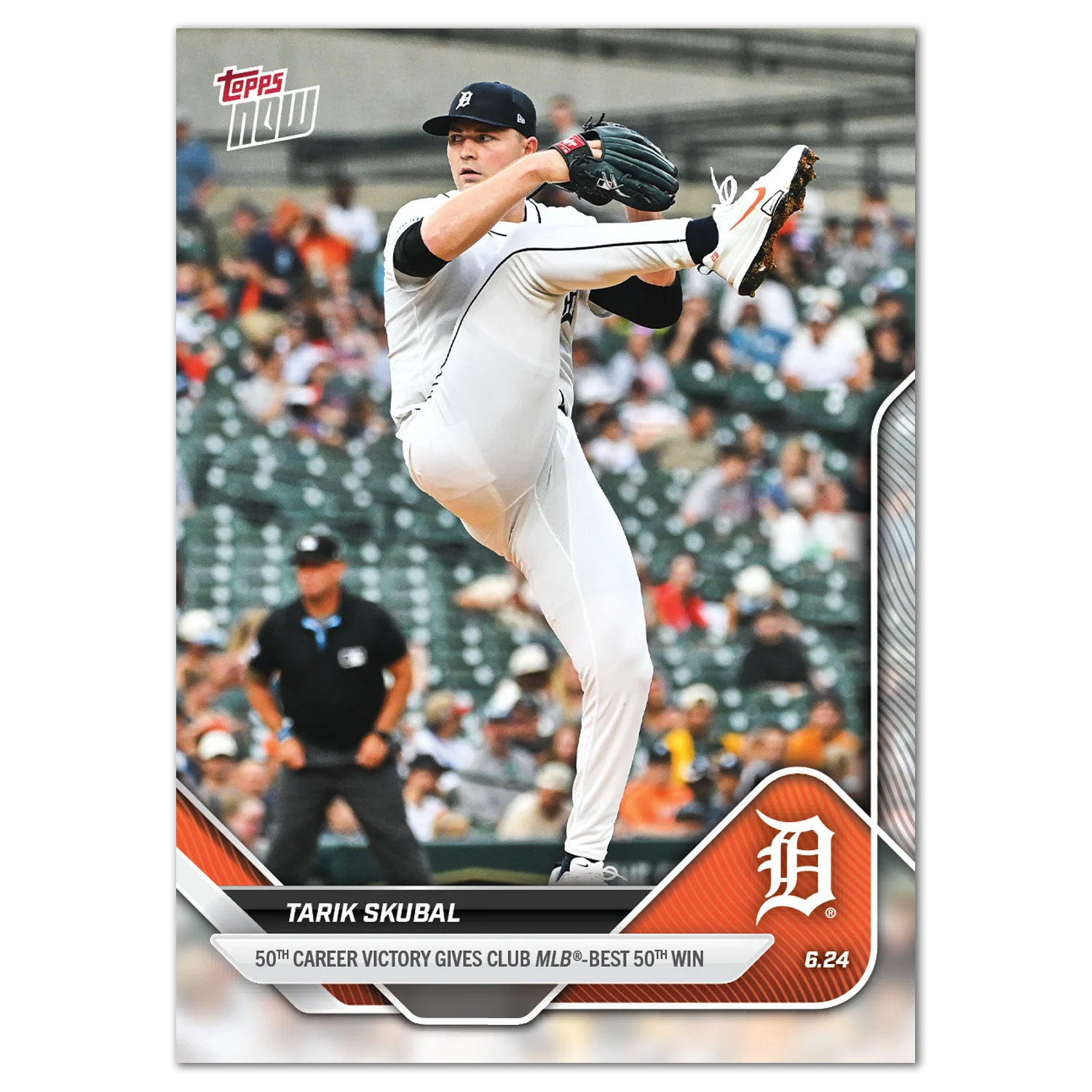 2025 Topps Now #344 Tarik Skubal