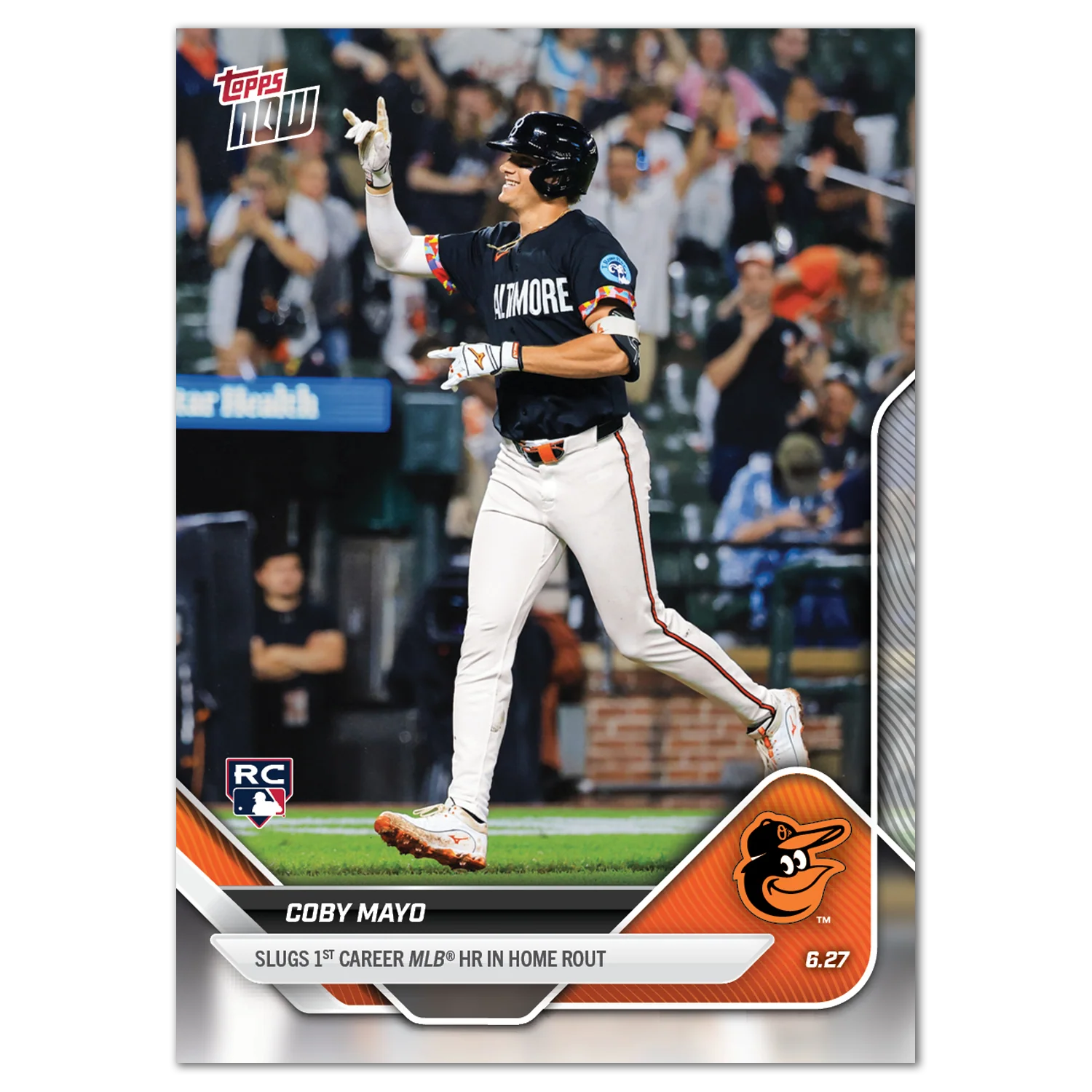 2025 Topps Now #354 Coby Mayo