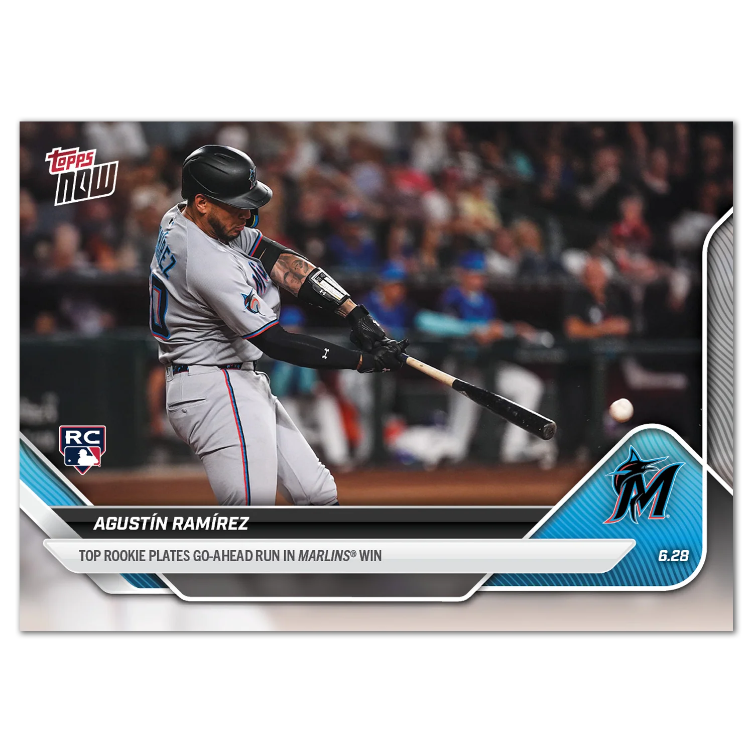 2025 Topps Now #358 Agustín Ramírez