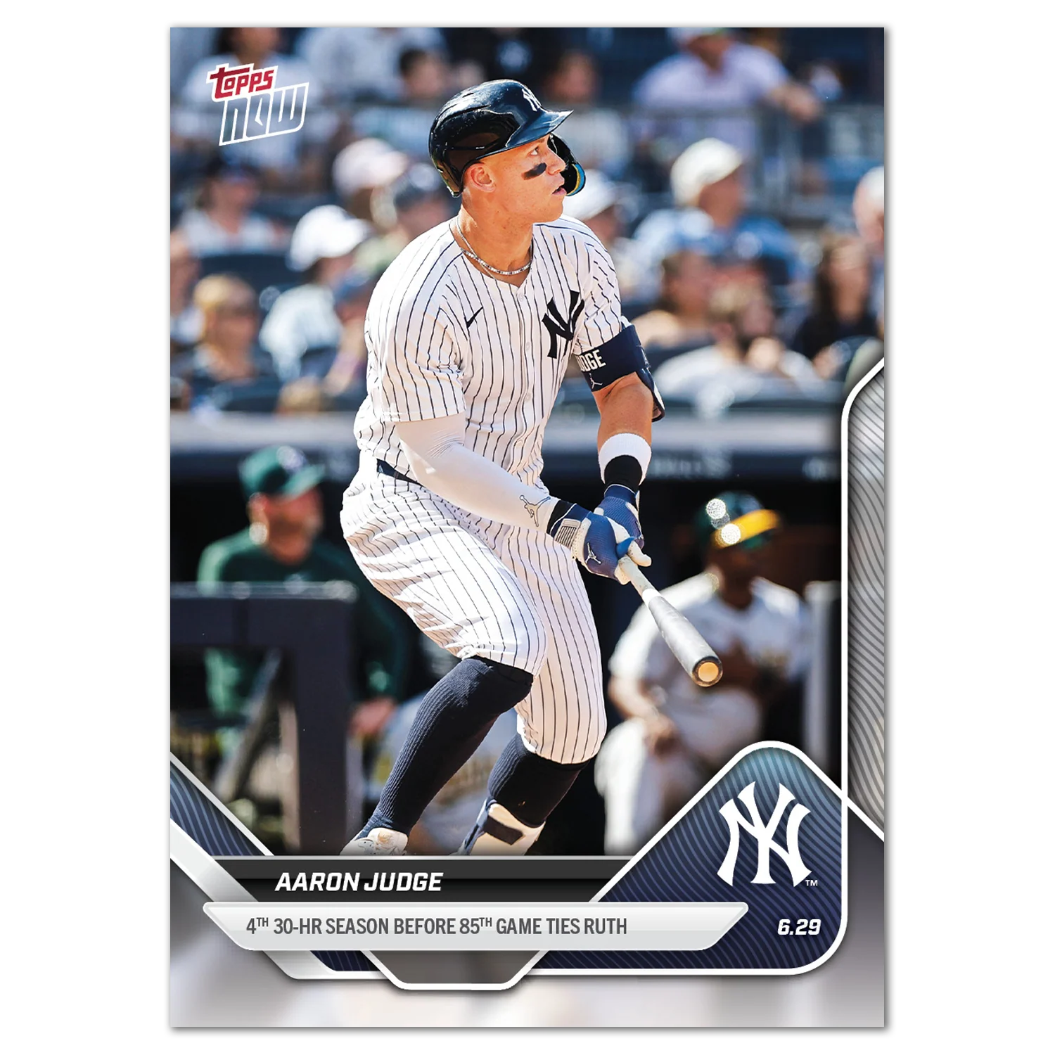 2025 Topps Now #363 Aaron Judge