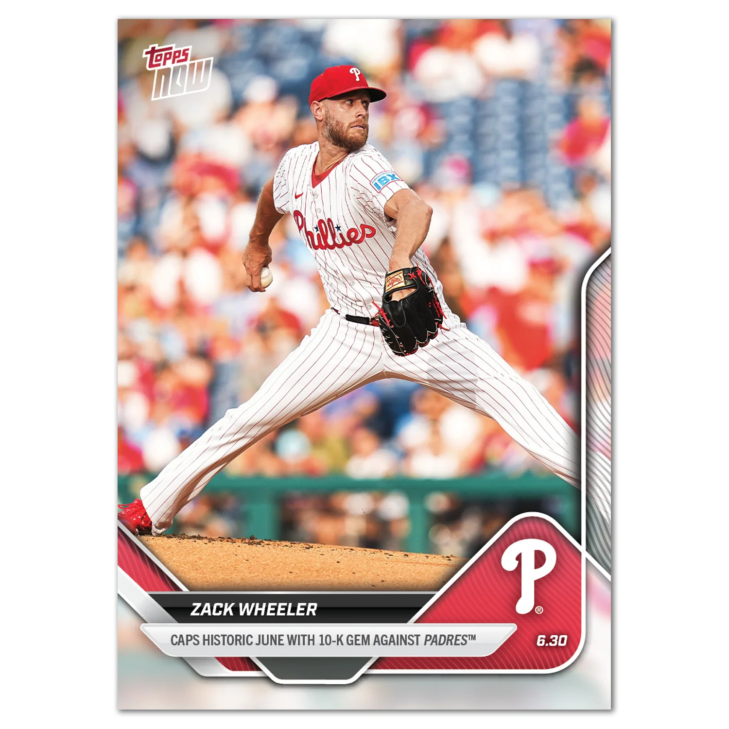 2025 Topps Now #365 Zack Wheeler