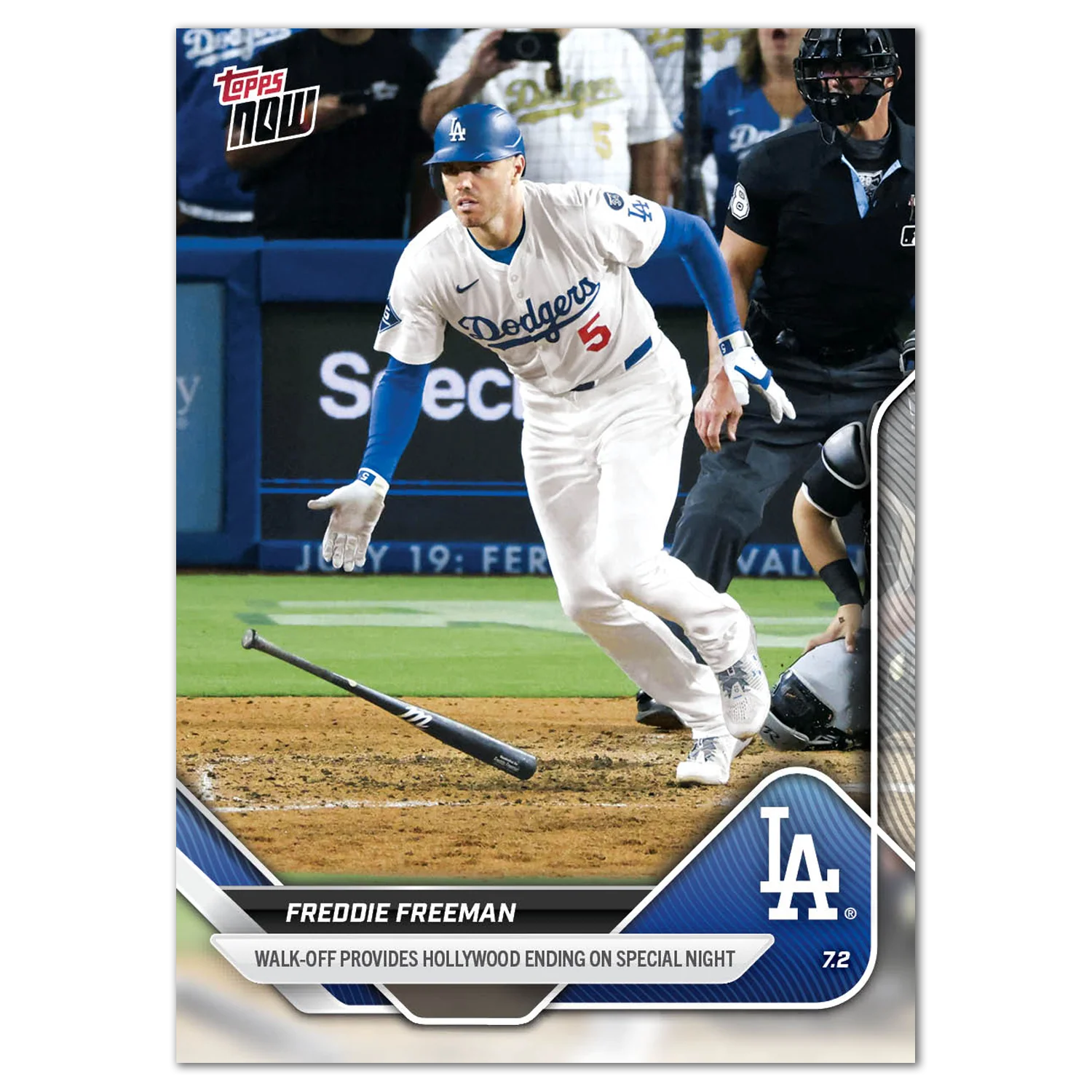 2025 Topps Now #374 Freddie Freeman