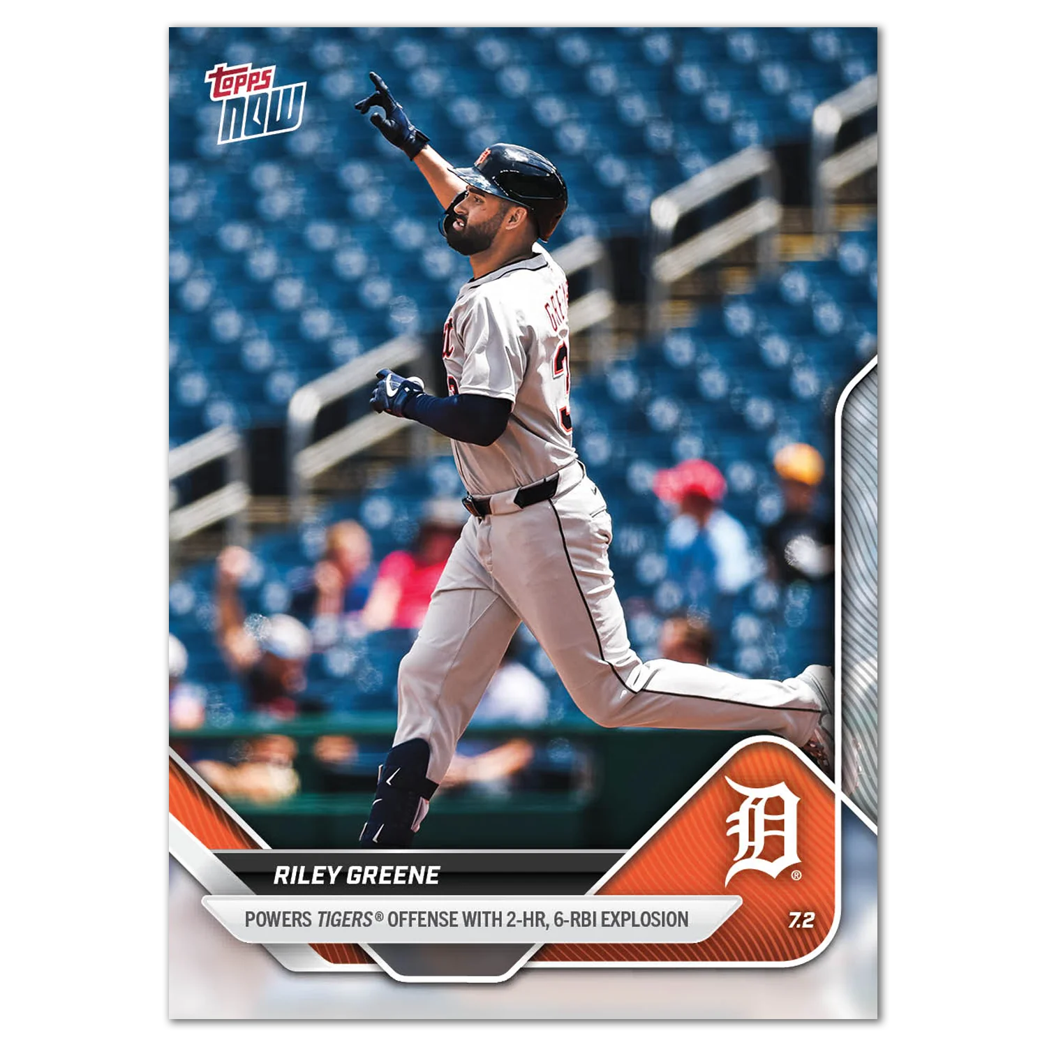 2025 Topps Now #375 Riley Greene