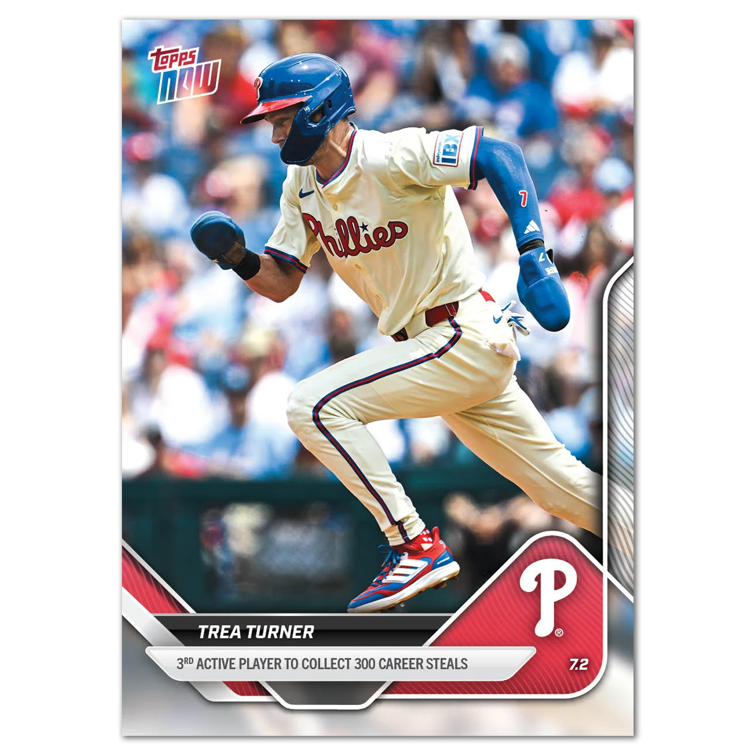 2025 Topps Now #376 Trea Turner