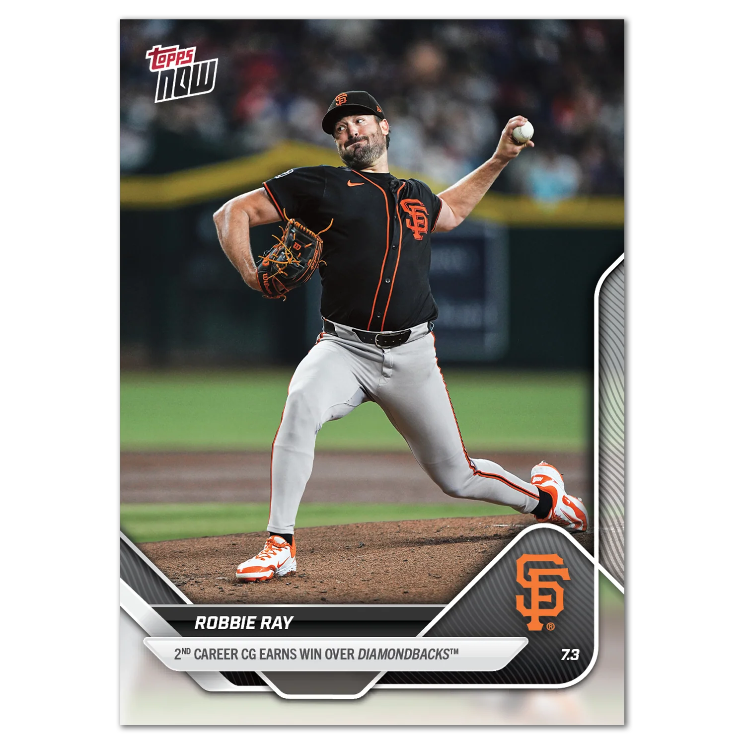 2025 Topps Now #380 Robbie Ray