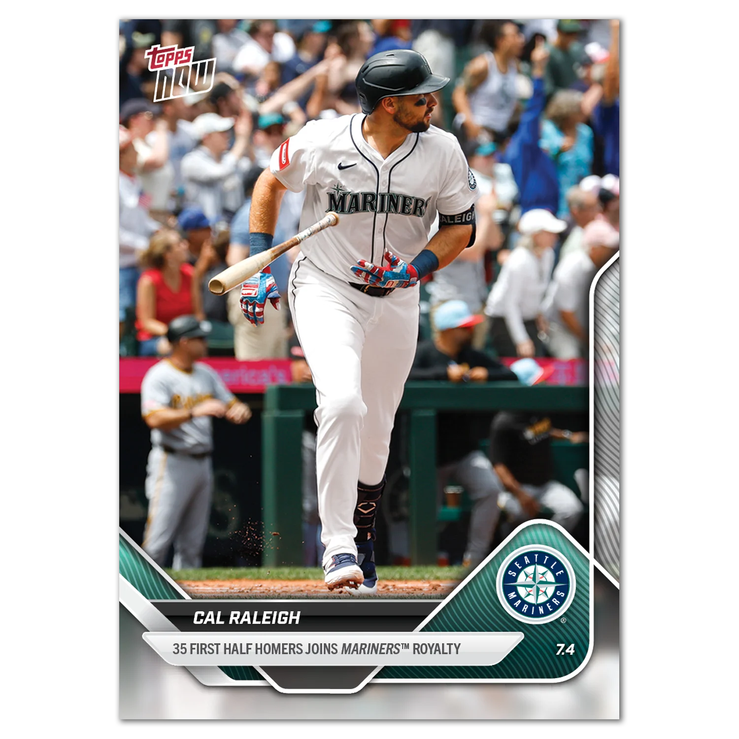 2025 Topps Now #384 Cal Raleigh