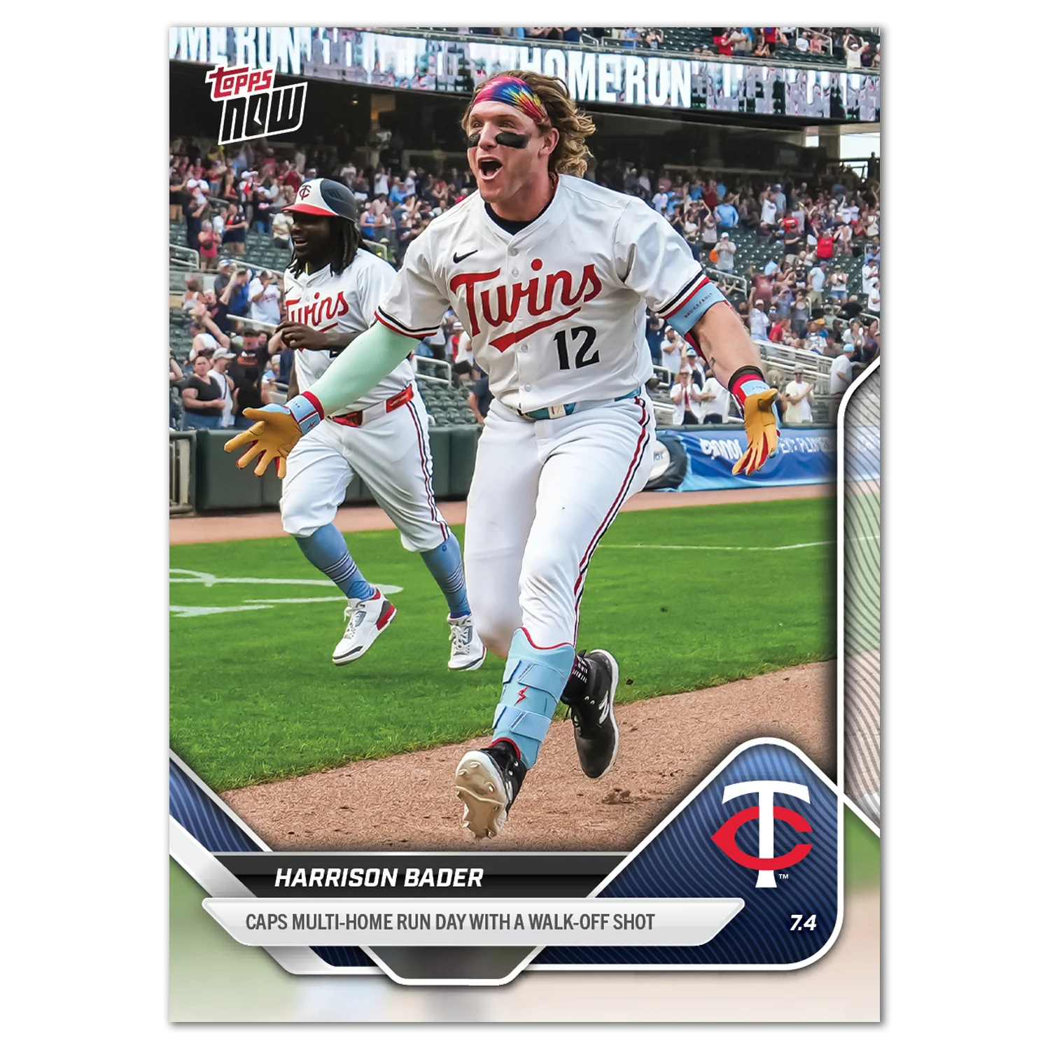 2025 Topps Now #385 Harrison Bader