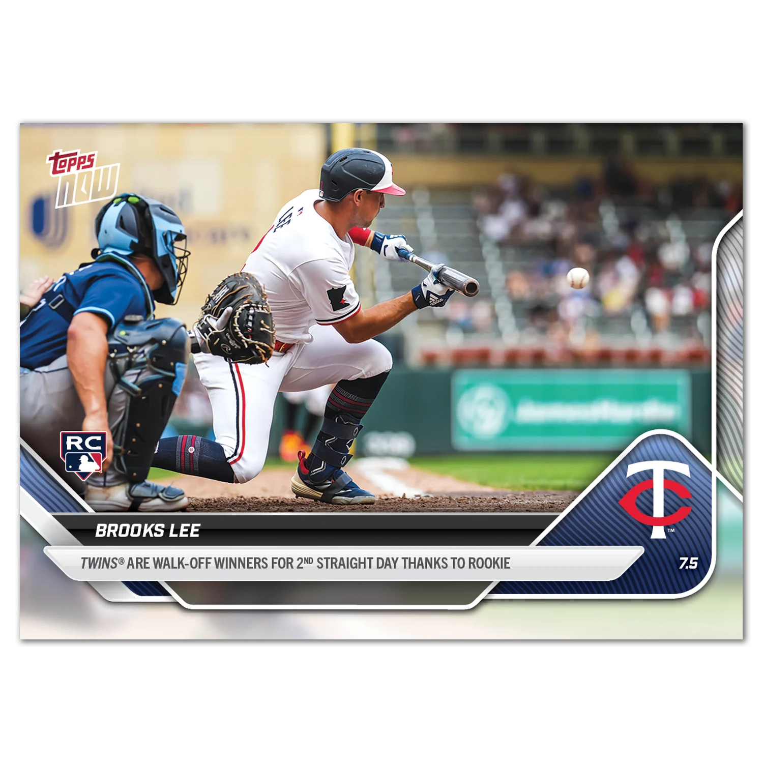 2025 Topps Now #388 Brooks Lee
