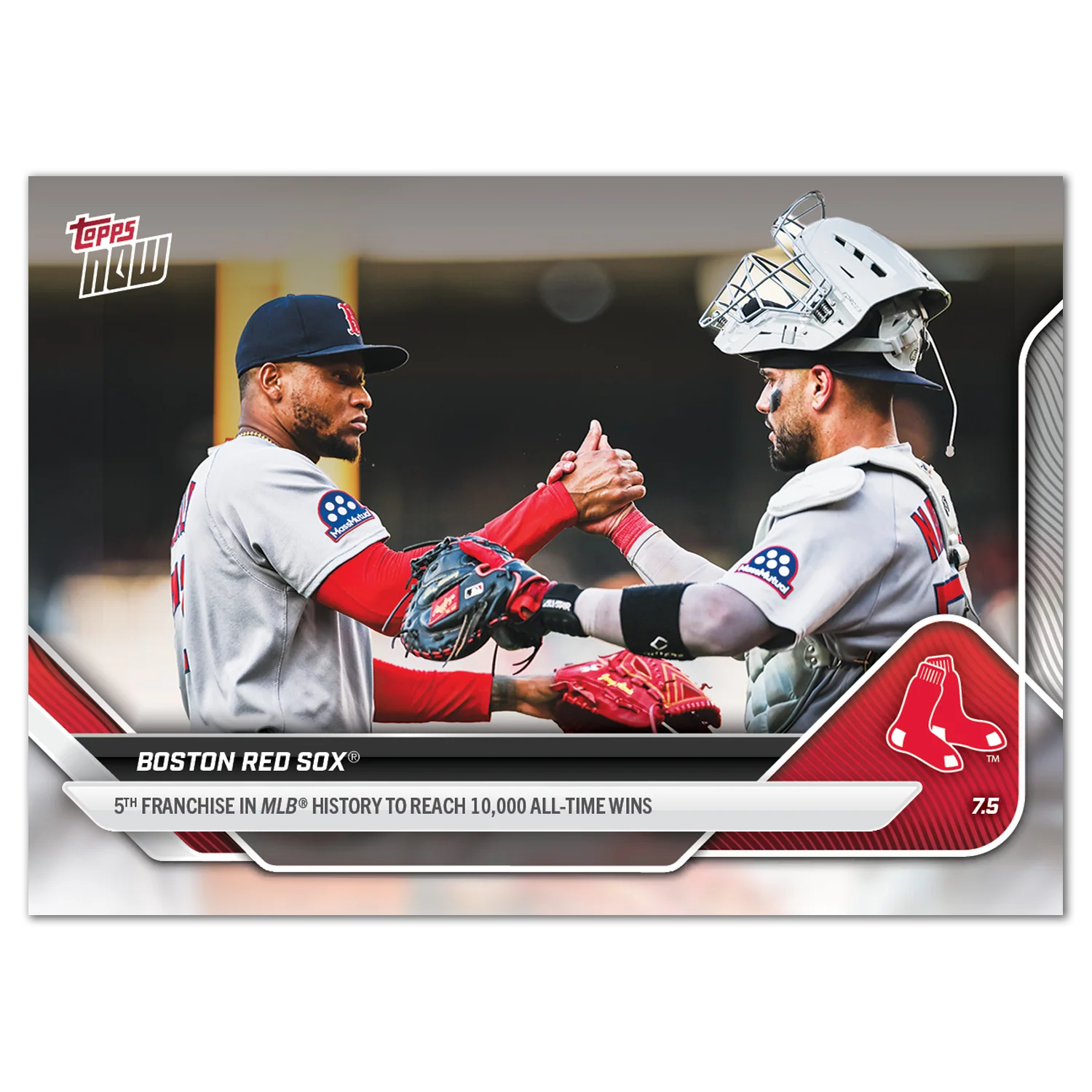 2025 Topps Now #389 Boston Red Sox
