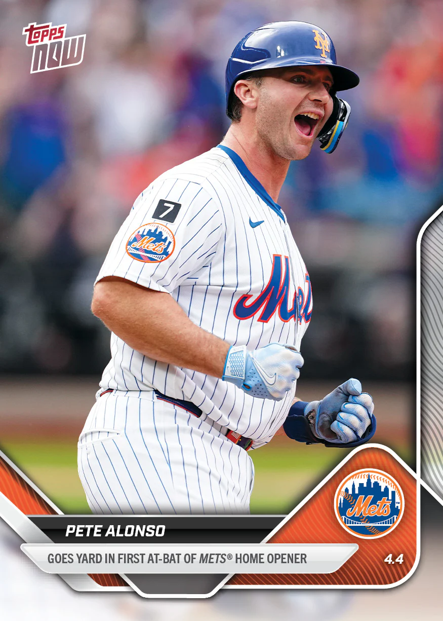 2025 Topps Now #39 Pete Alonso