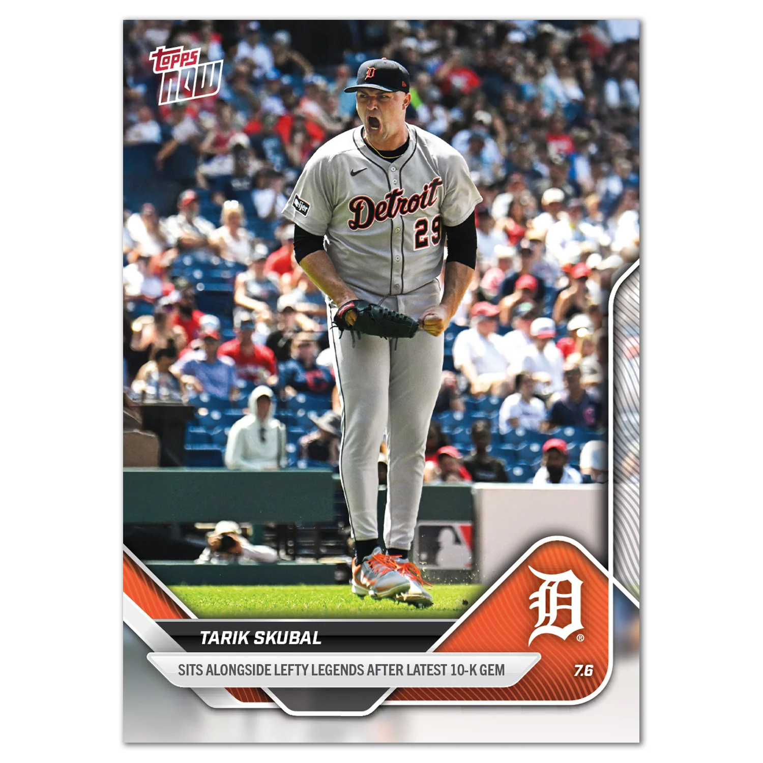 2025 Topps Now #393 Tarik Skubal