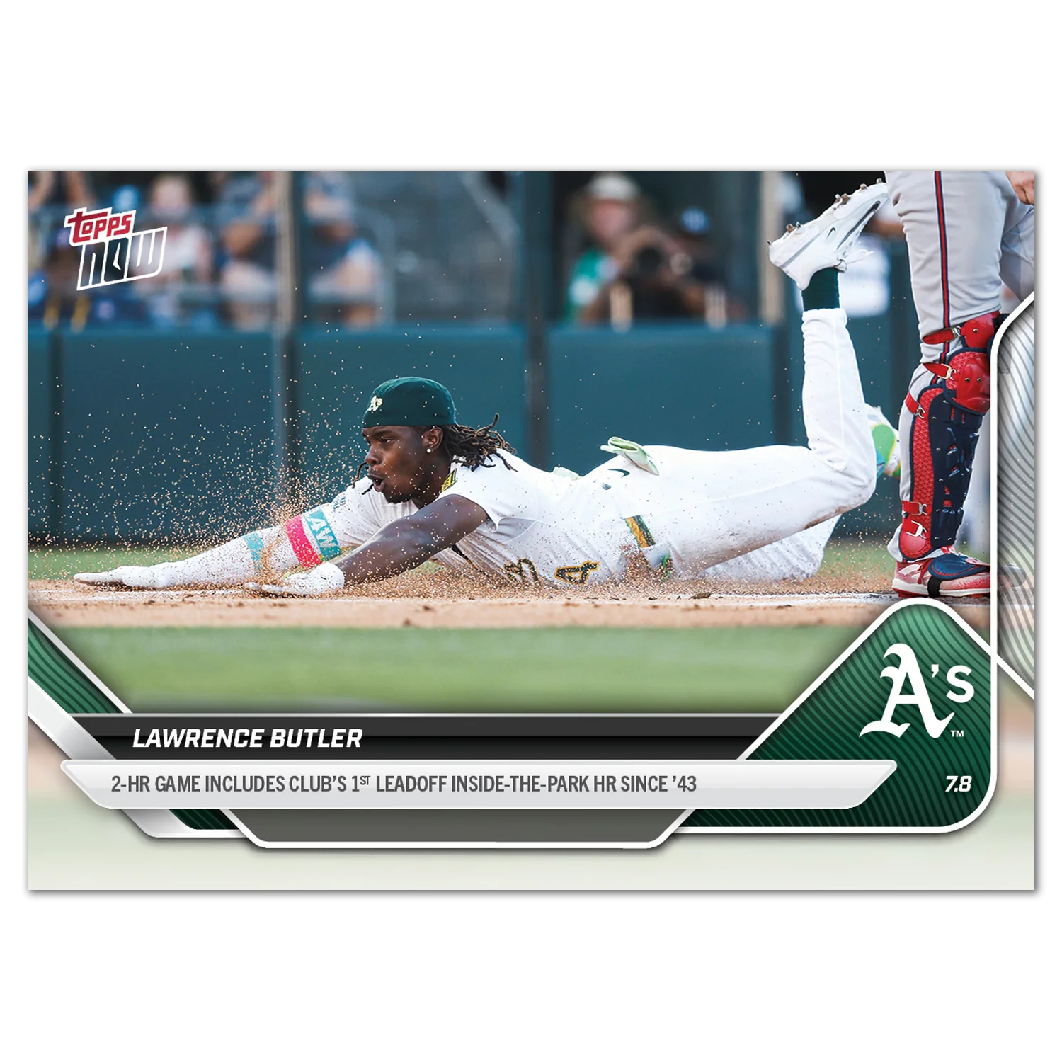 2025 Topps Now #400 Lawrence Butler