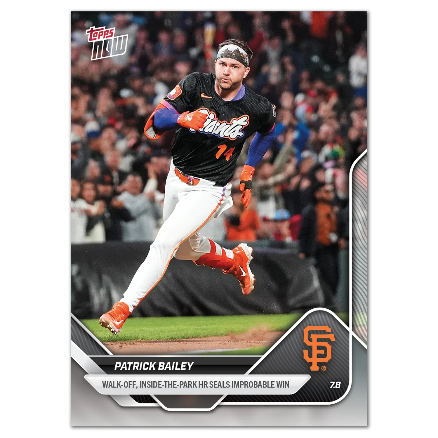 2025 Topps Now #404 Patrick Bailey