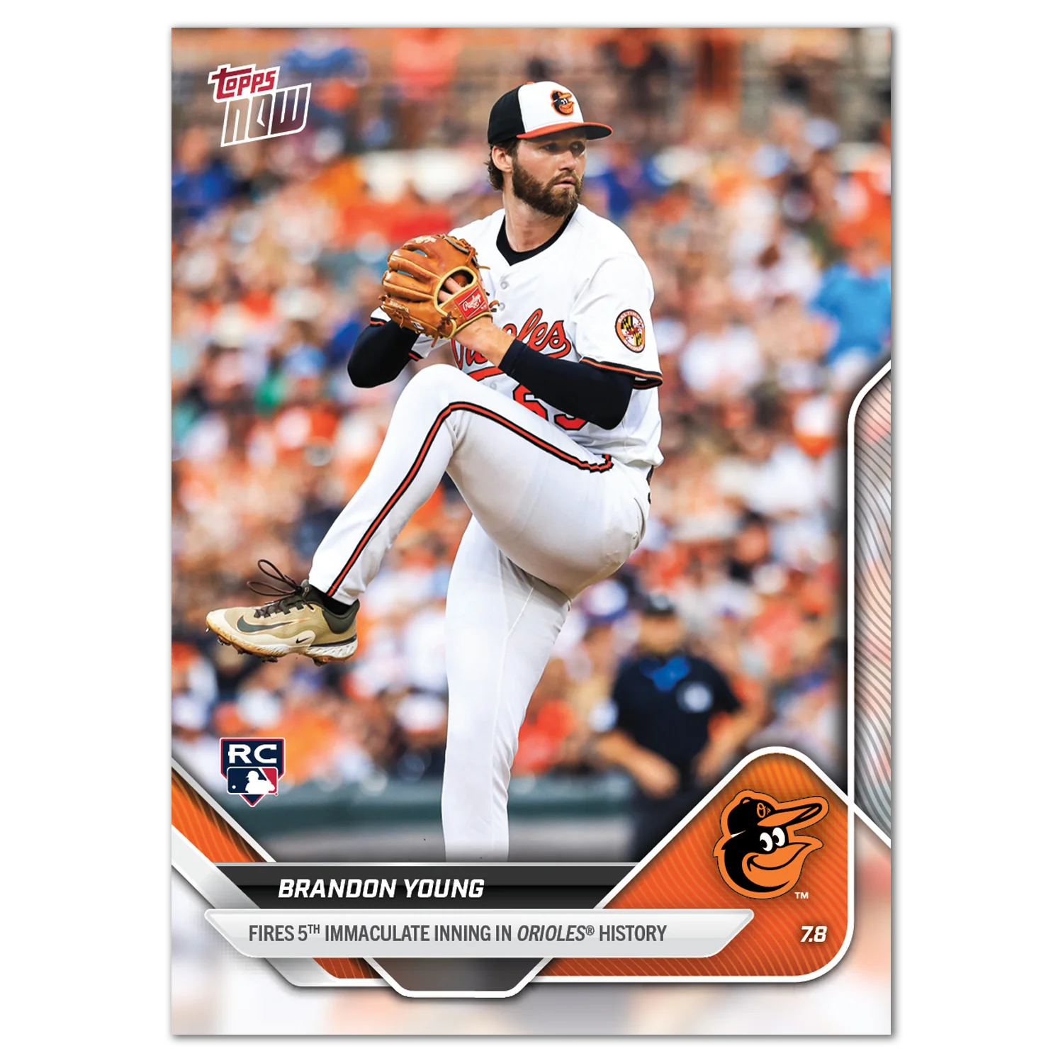 2025 Topps Now #405 Brandon Young