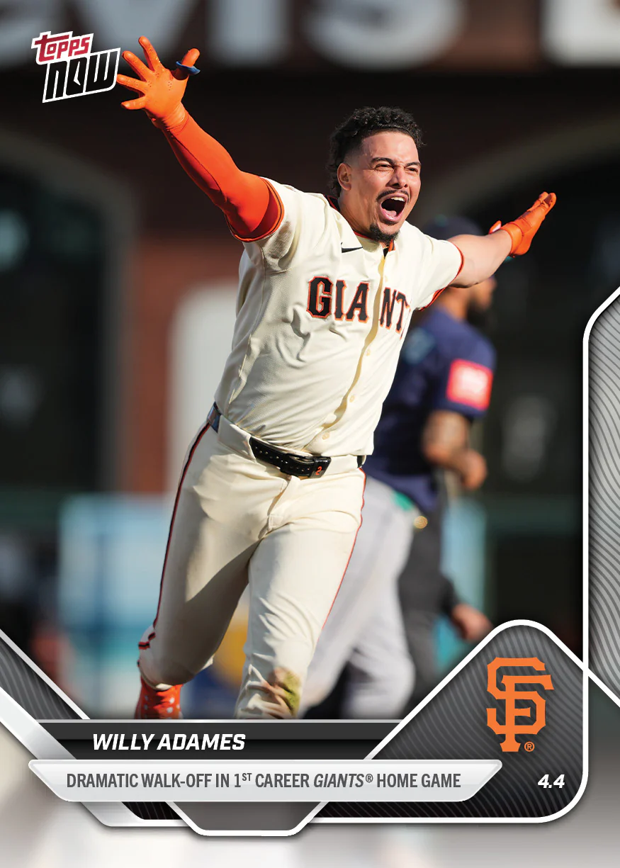 2025 Topps Now #41 Willy Adames