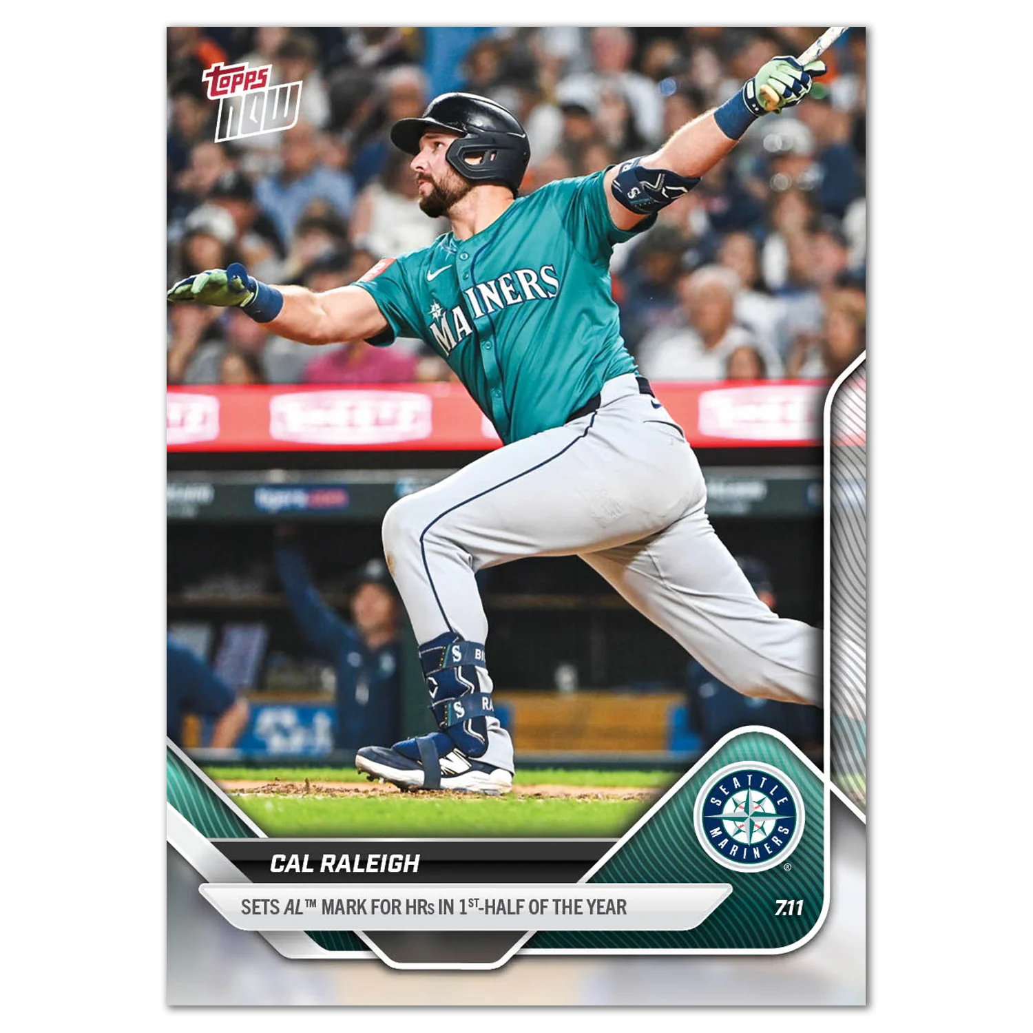 2025 Topps Now #413 Cal Raleigh