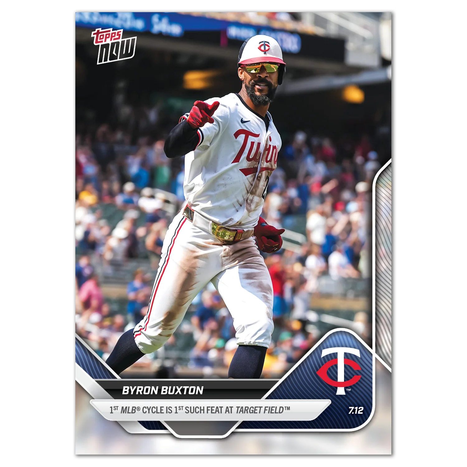 2025 Topps Now #417 Byron Buxton