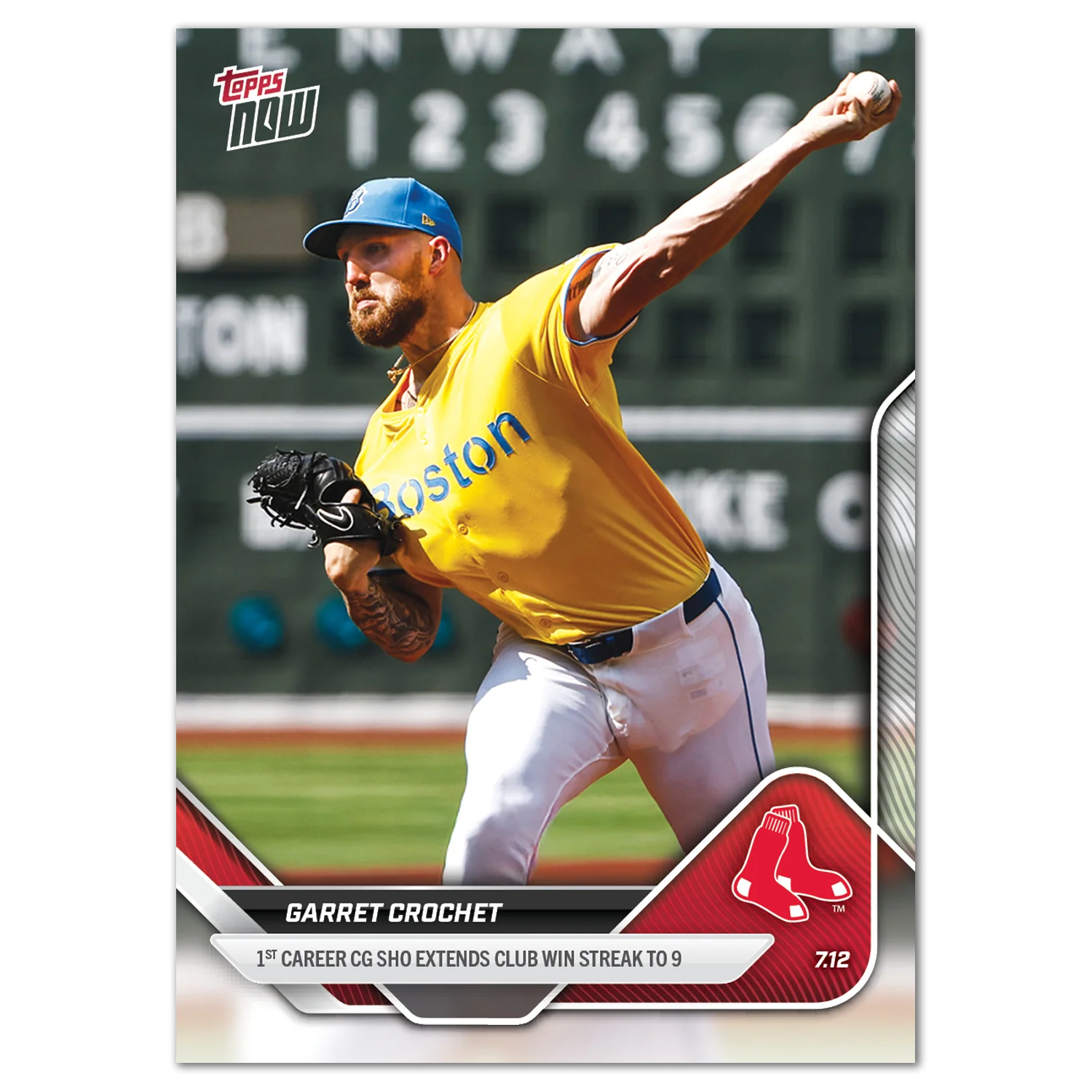 2025 Topps Now #419 Garrett Crochet