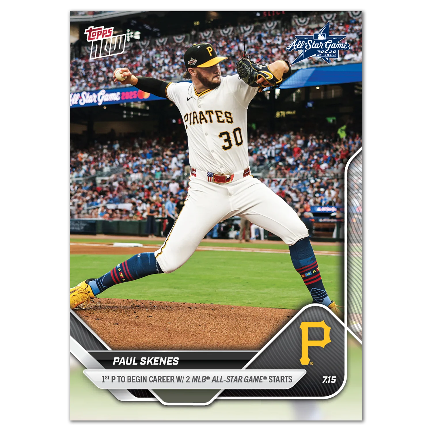 2025 Topps Now #428 Paul Skenes