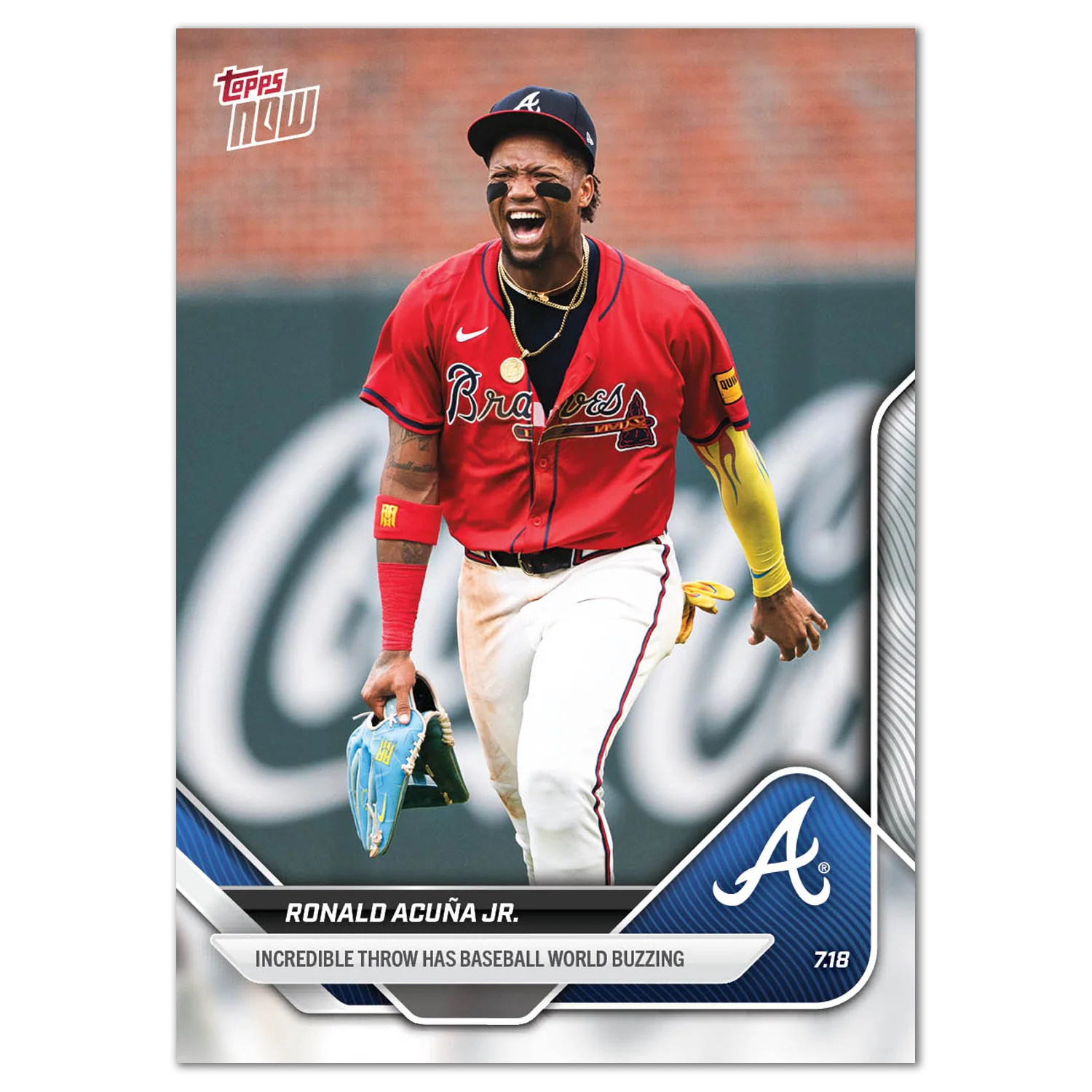 2025 Topps Now #436 Ronald Acuña Jr.