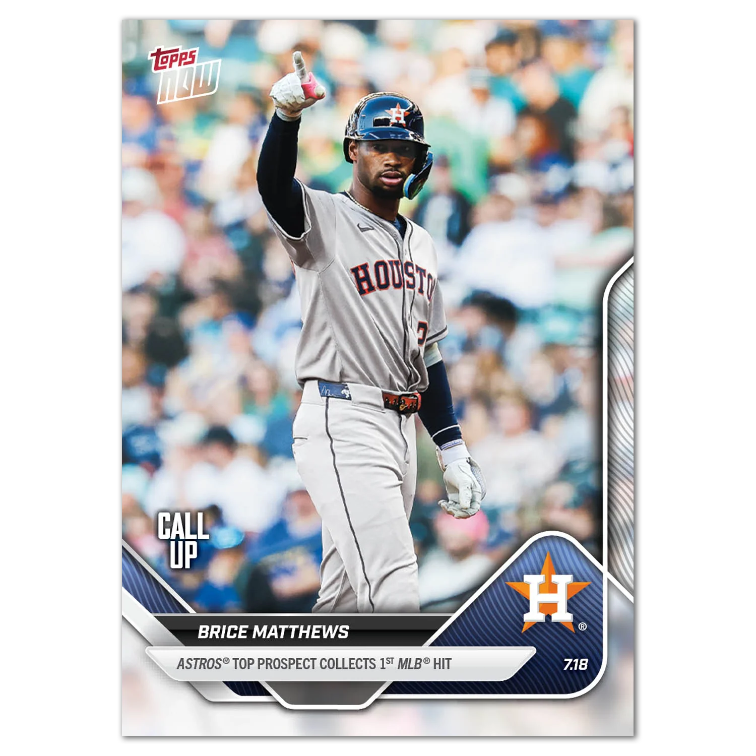 2025 Topps Now #438 Brice Matthews