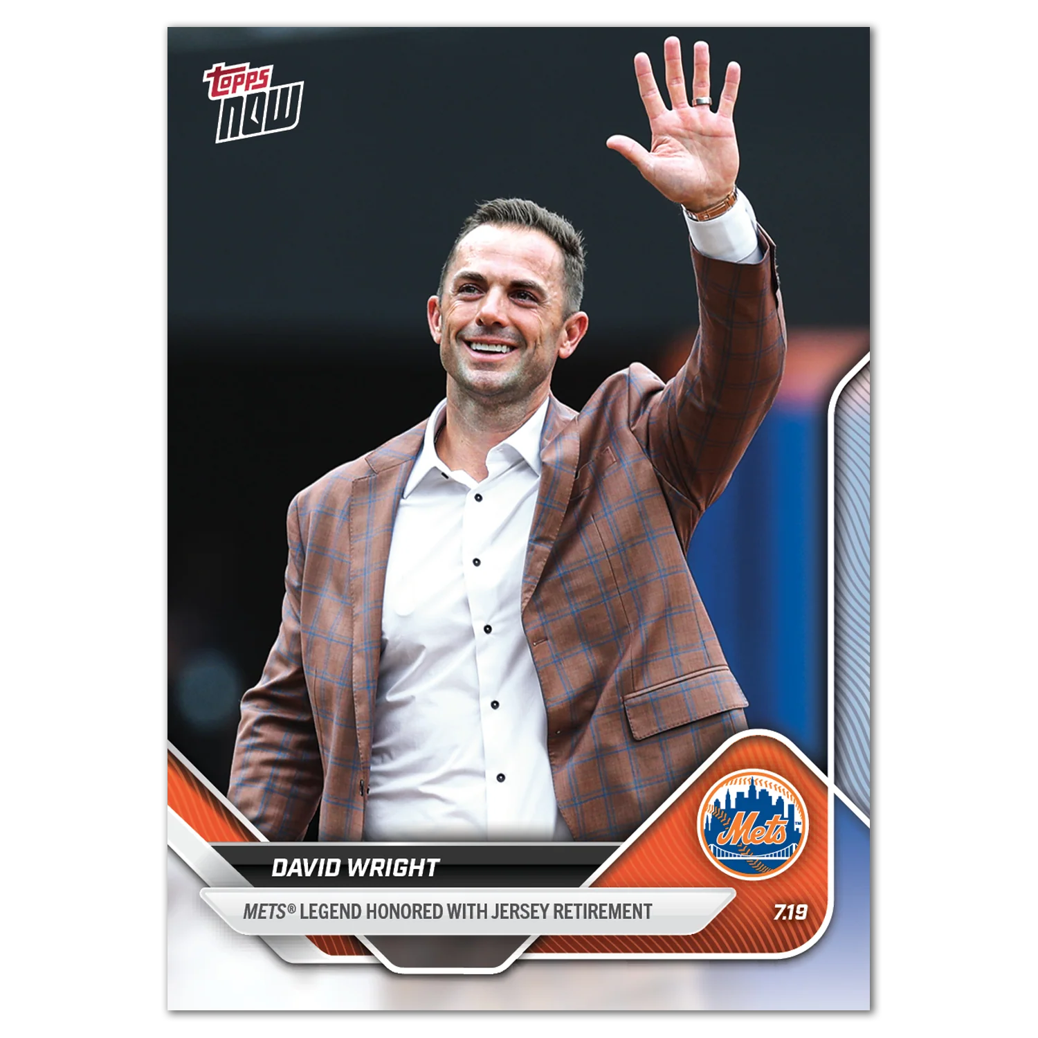 2025 Topps Now #439 David Wright