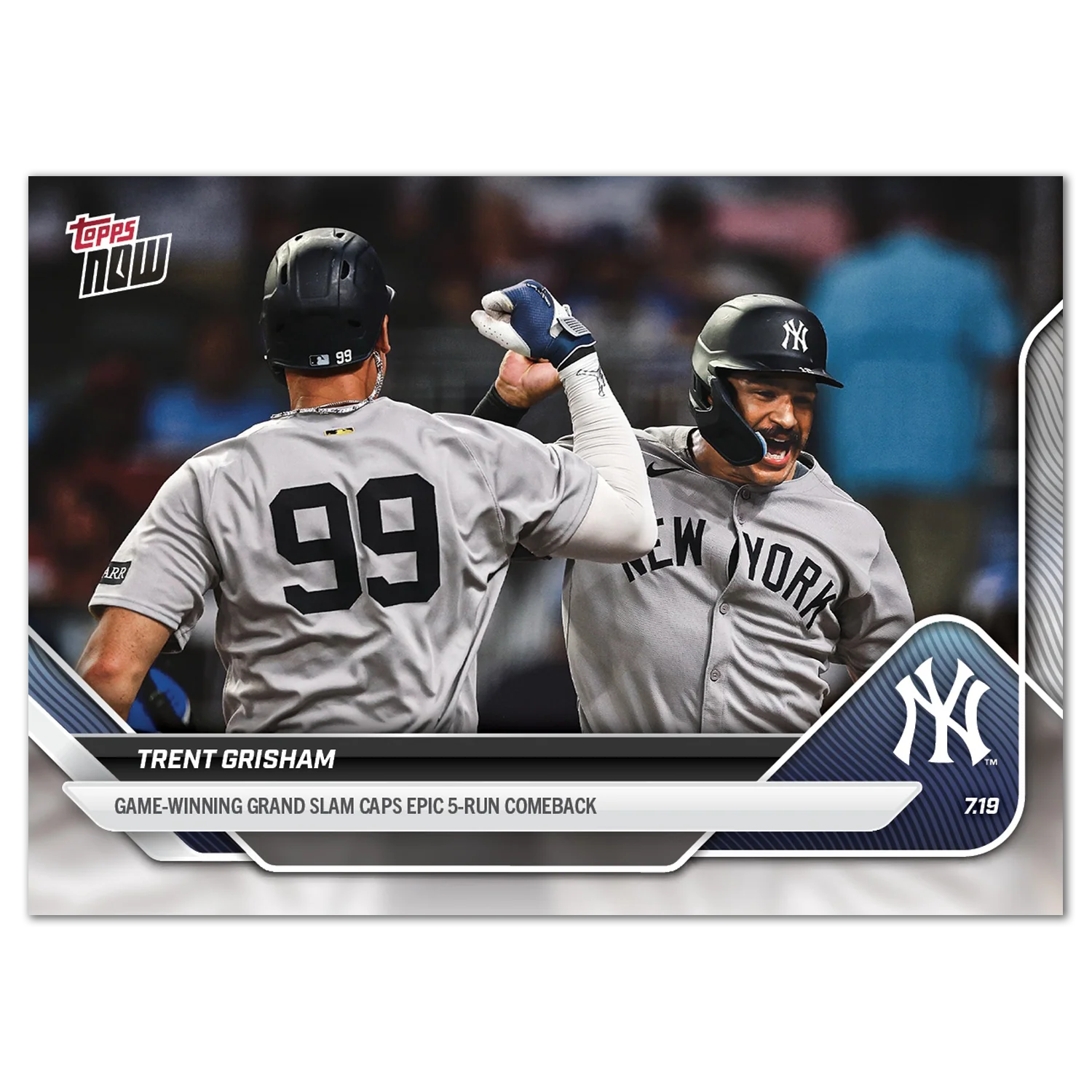 2025 Topps Now #441 Trent Grisham