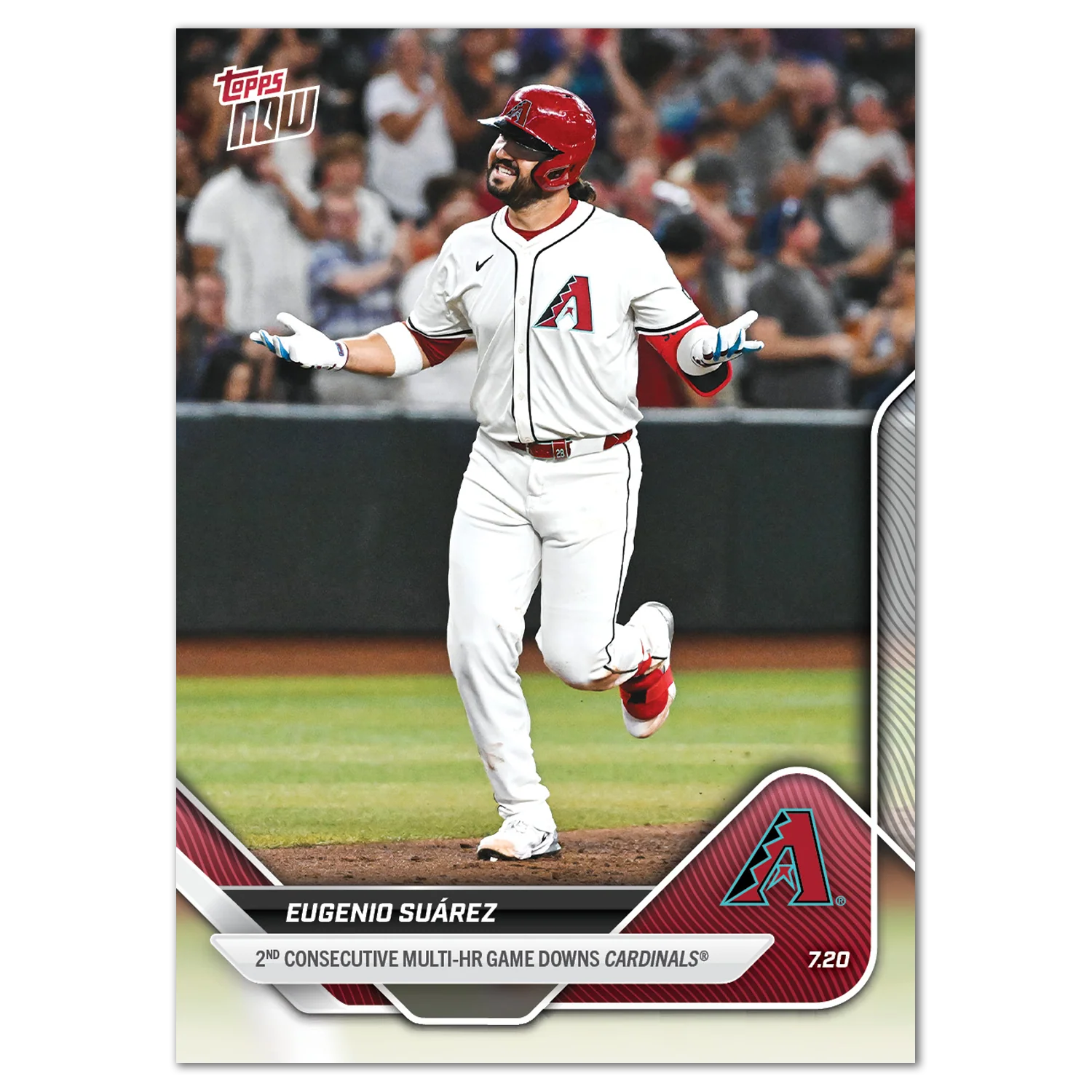 2025 Topps Now #444 Eugenio Suárez