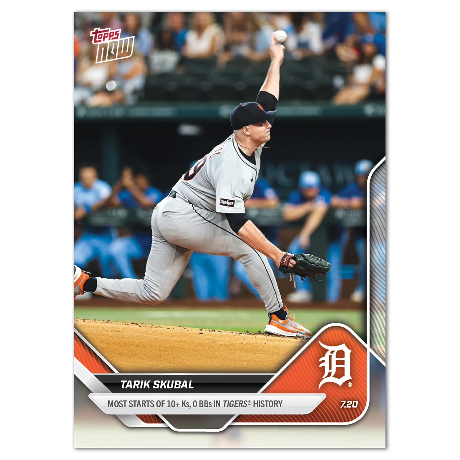 2025 Topps Now #445 Tarik Skubal