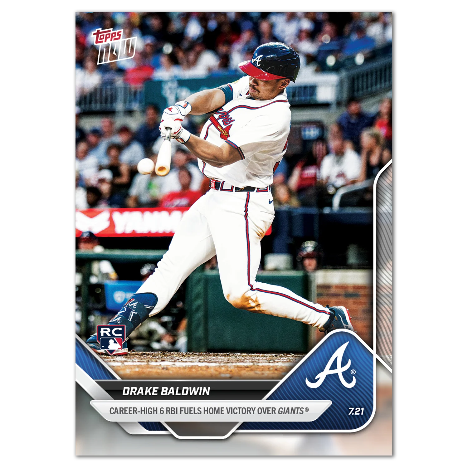 2025 Topps Now #448 Drake Baldwin
