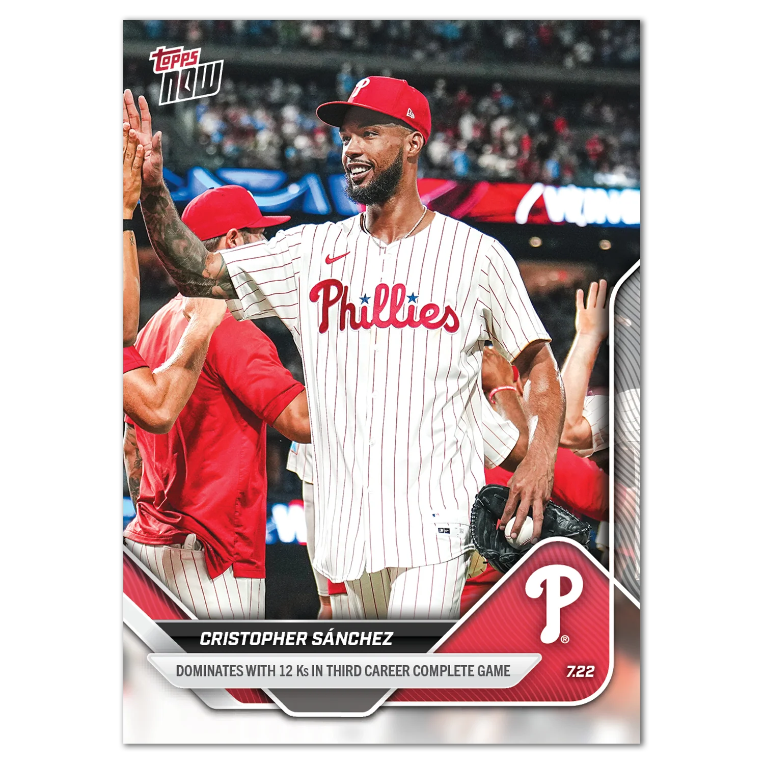 2025 Topps Now #450 Cristopher Sánchez