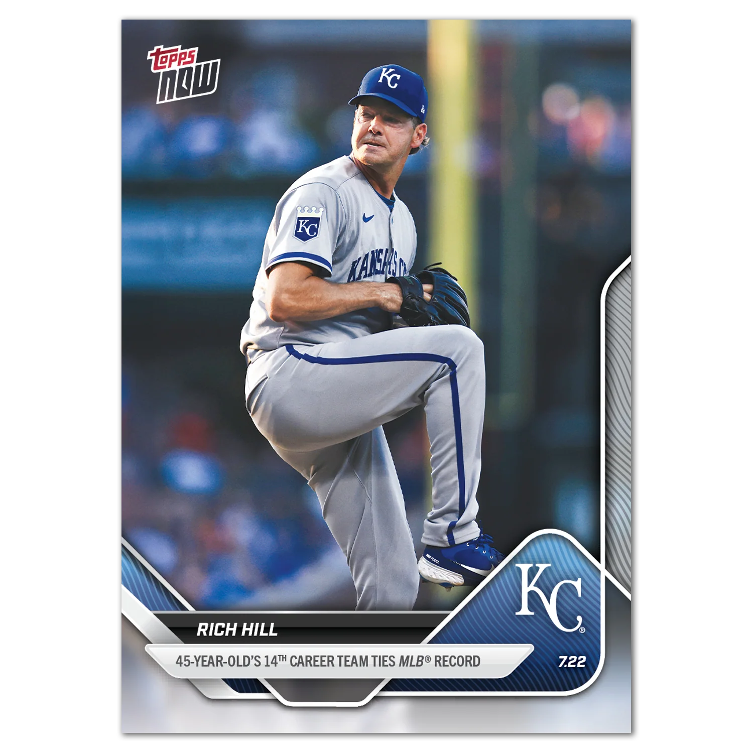 2025 Topps Now #453 Rich Hill