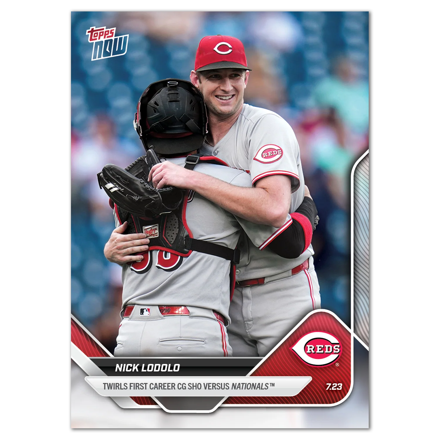 2025 Topps Now #455 Nick Lodolo