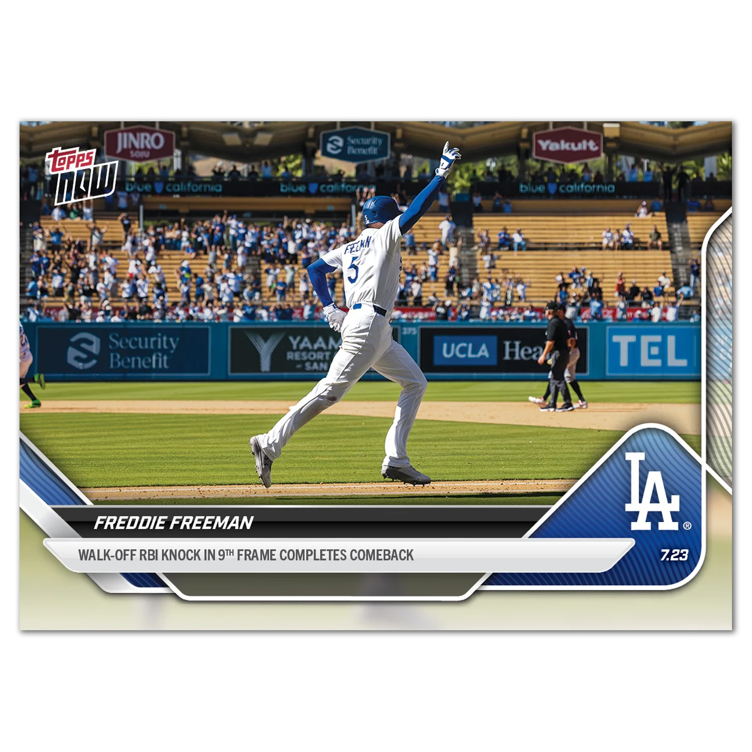 2025 Topps Now #457 Freddie Freeman