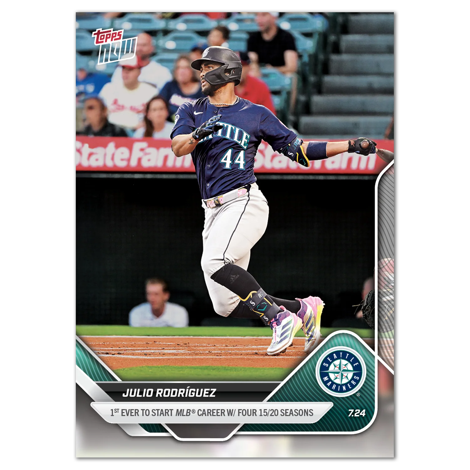2025 Topps Now #461 Julio Rodriguez