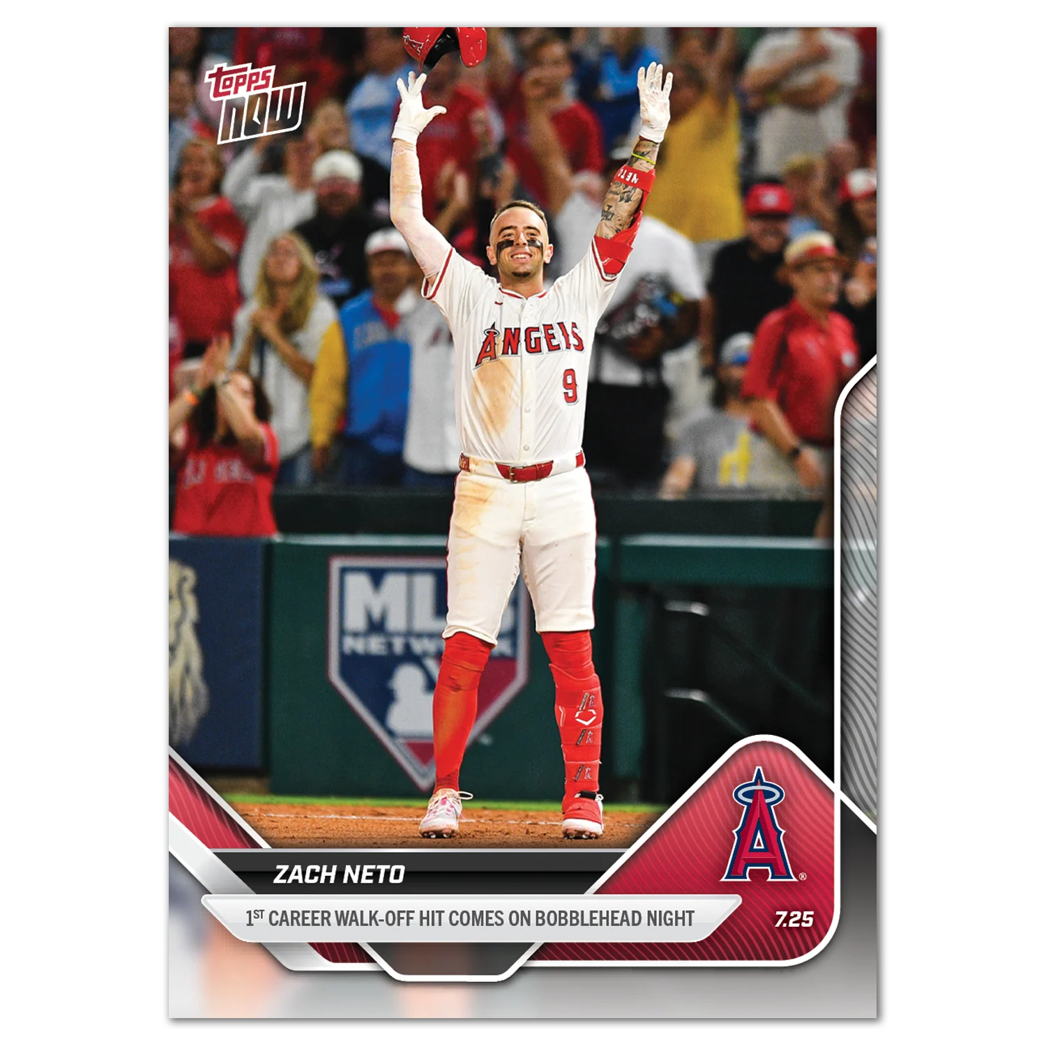 2025 Topps Now #465 Zach Neto