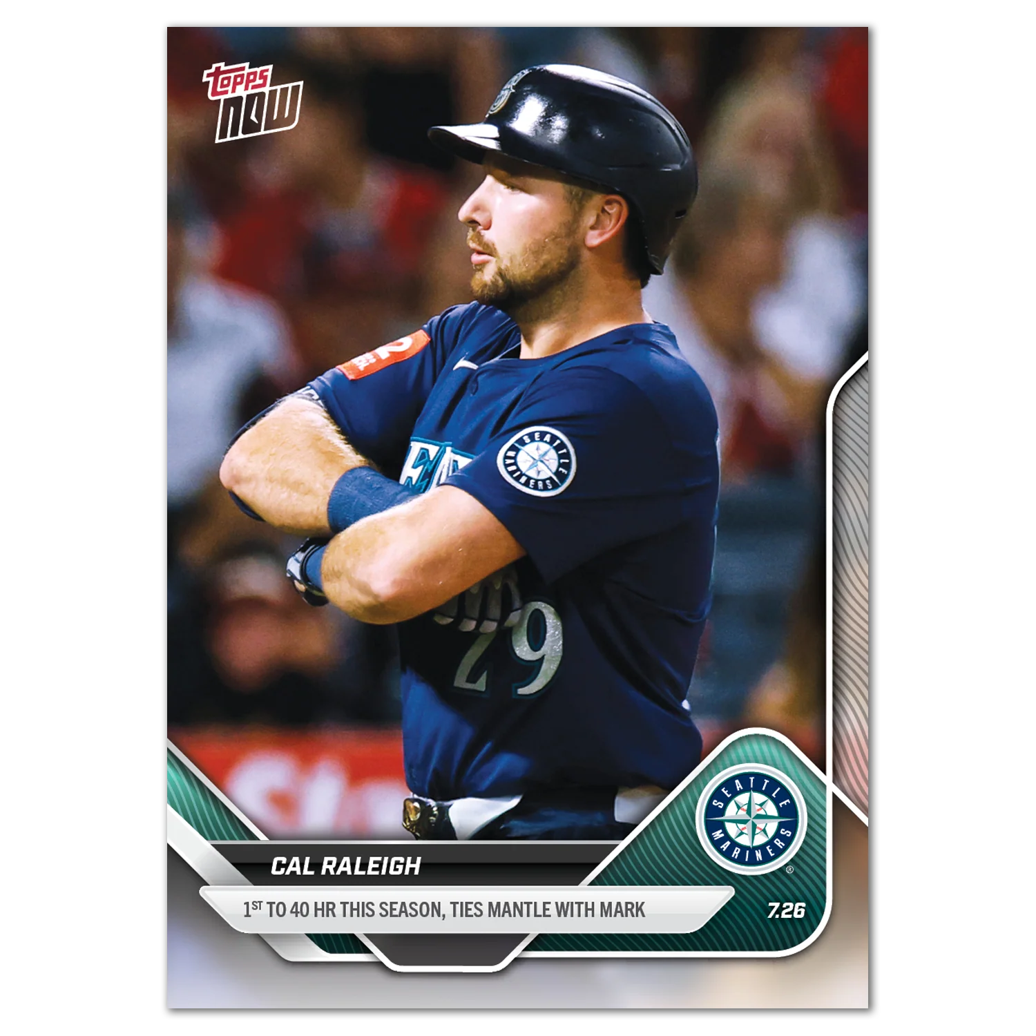 2025 Topps Now #467 Cal Raleigh