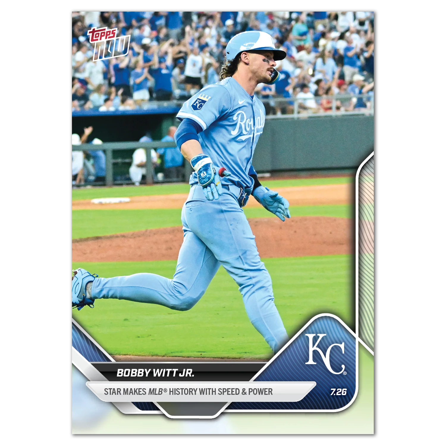 2025 Topps Now #469 Bobby Witt Jr.