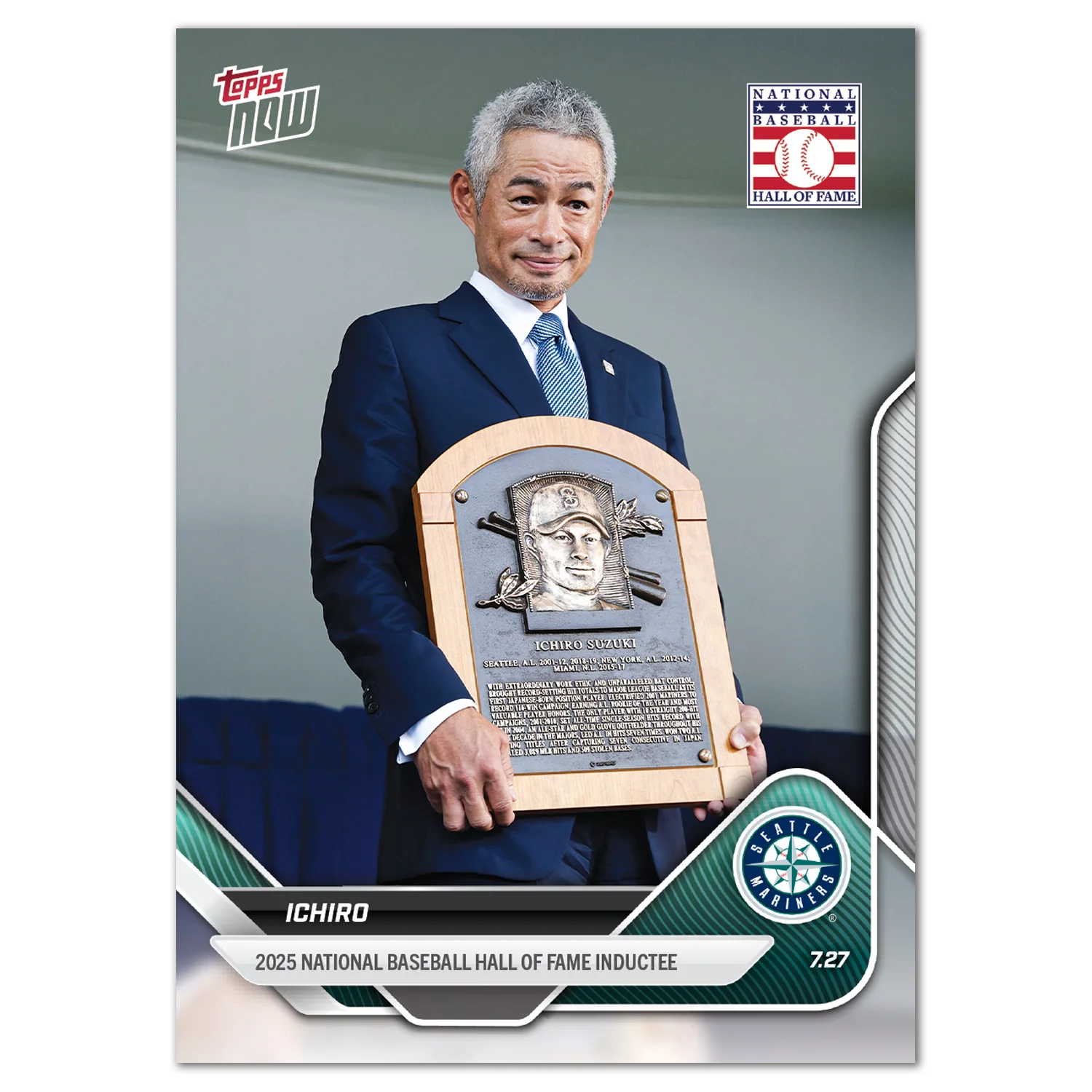 2025 Topps Now #474 Ichiro