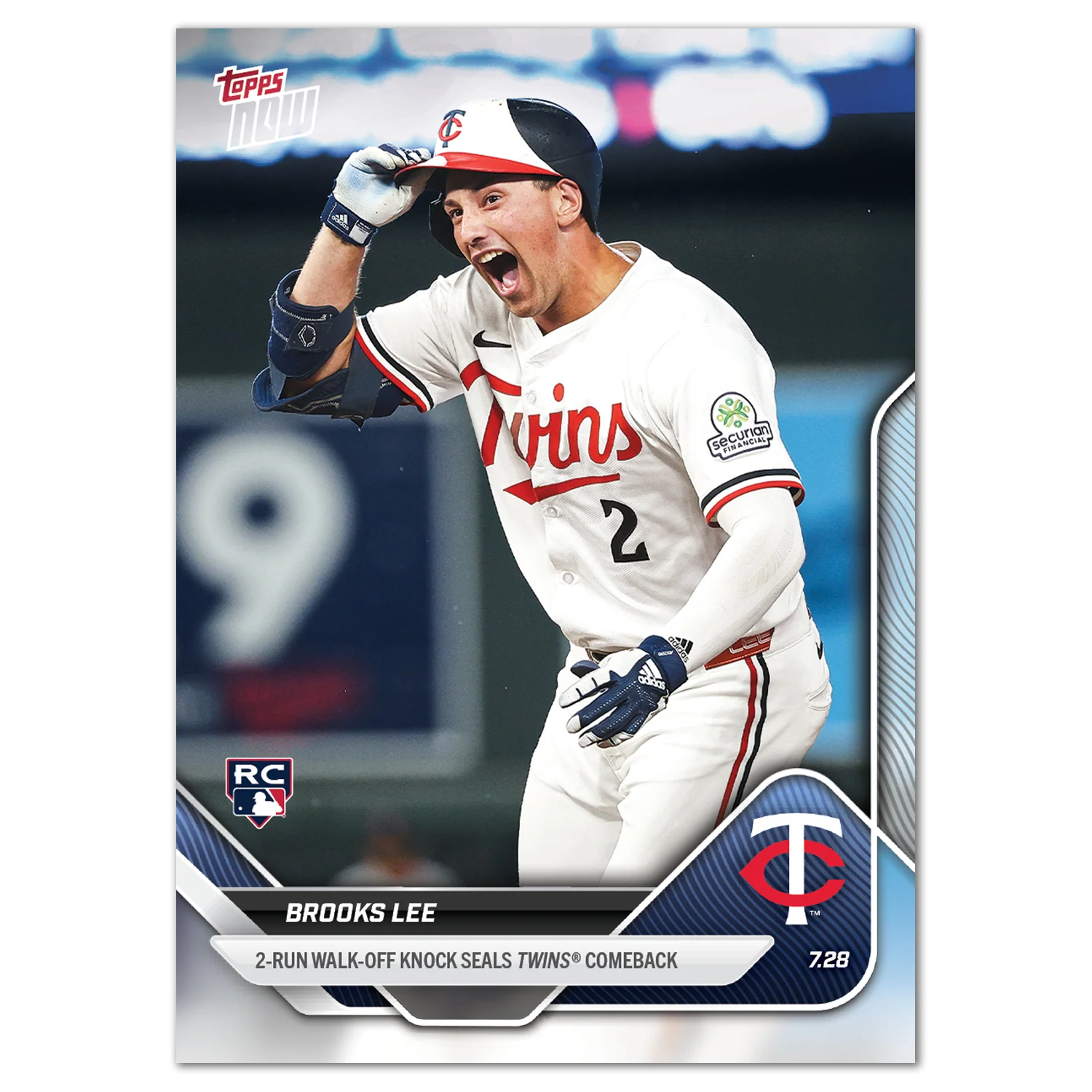 2025 Topps Now #478 Brooks Lee