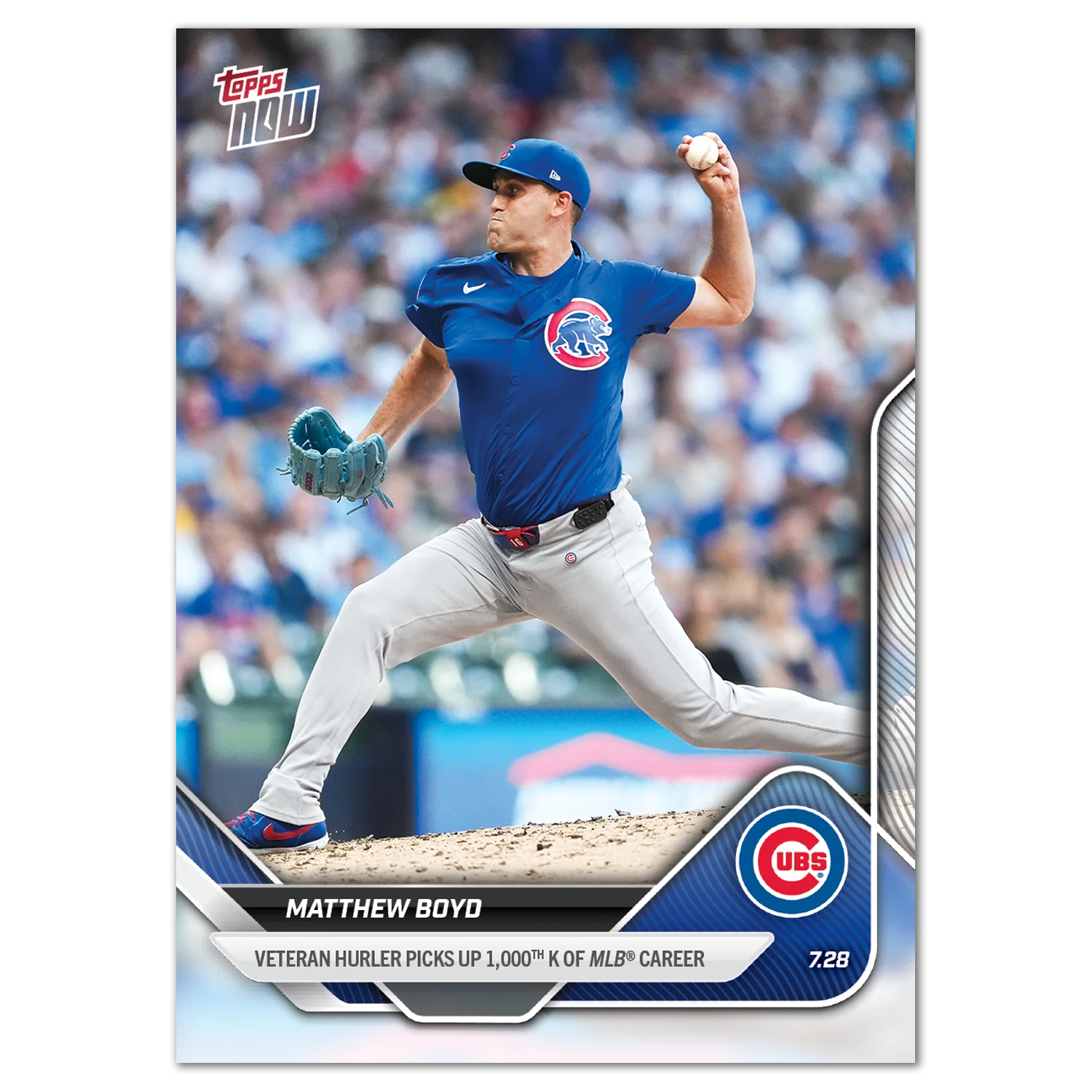 2025 Topps Now #482 Matthew Boyd