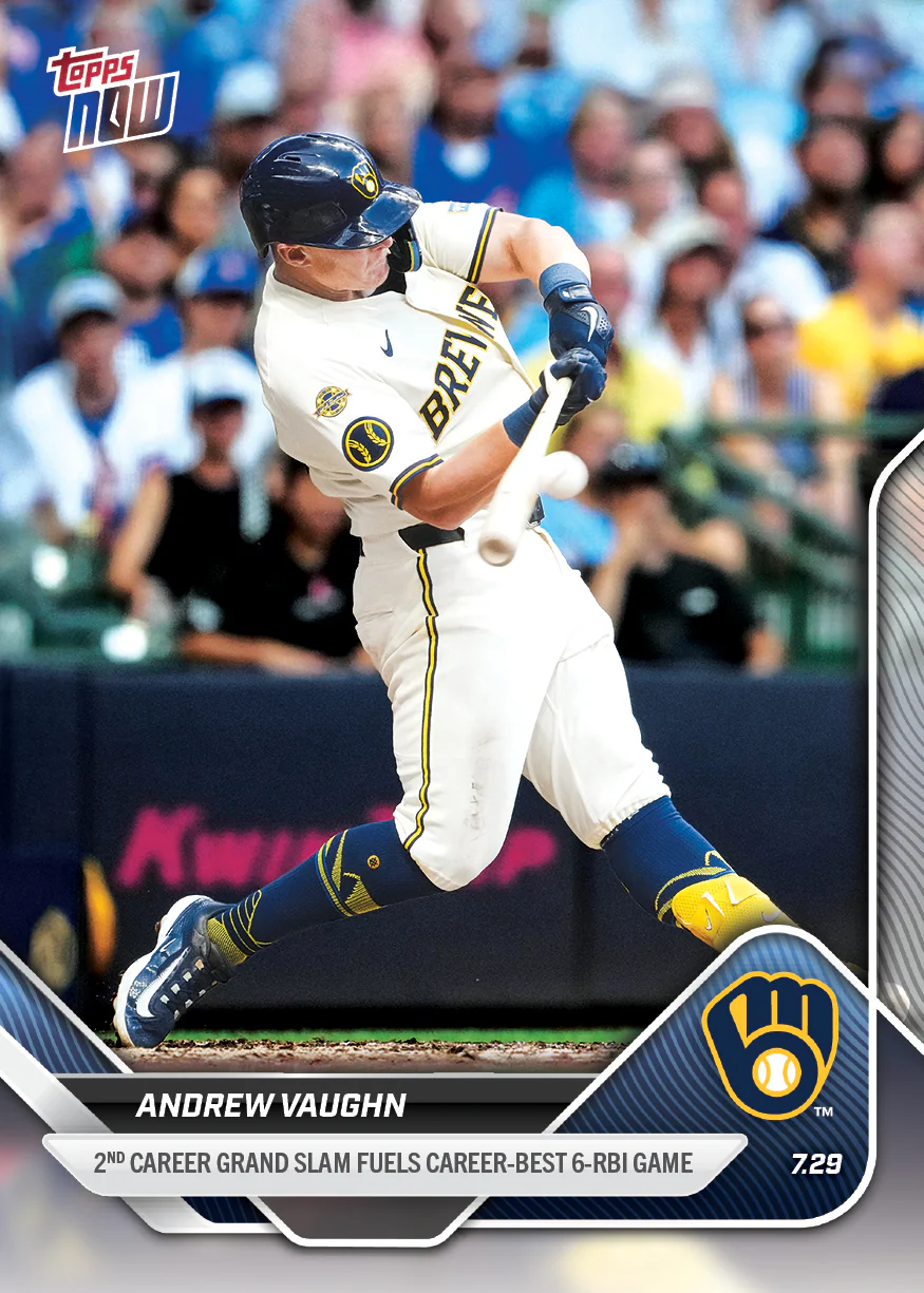 2025 Topps Now #485 Andrew Vaughn