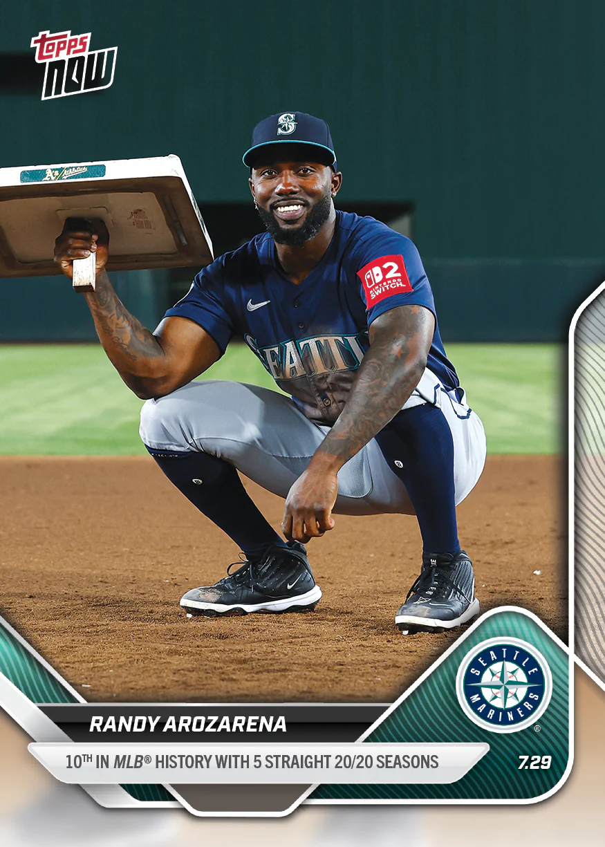 2025 Topps Now #487 Randy Arozarena