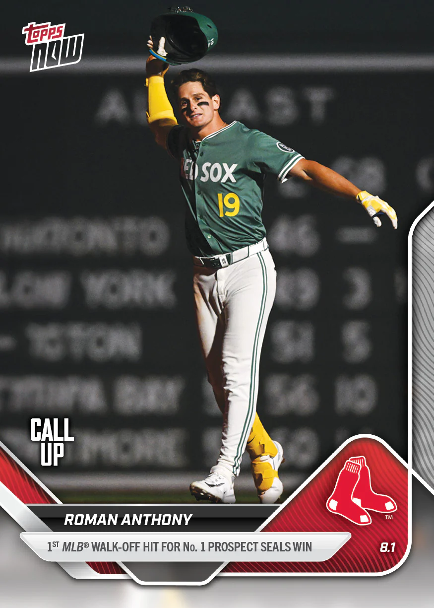 2025 Topps Now #494 Roman Anthony