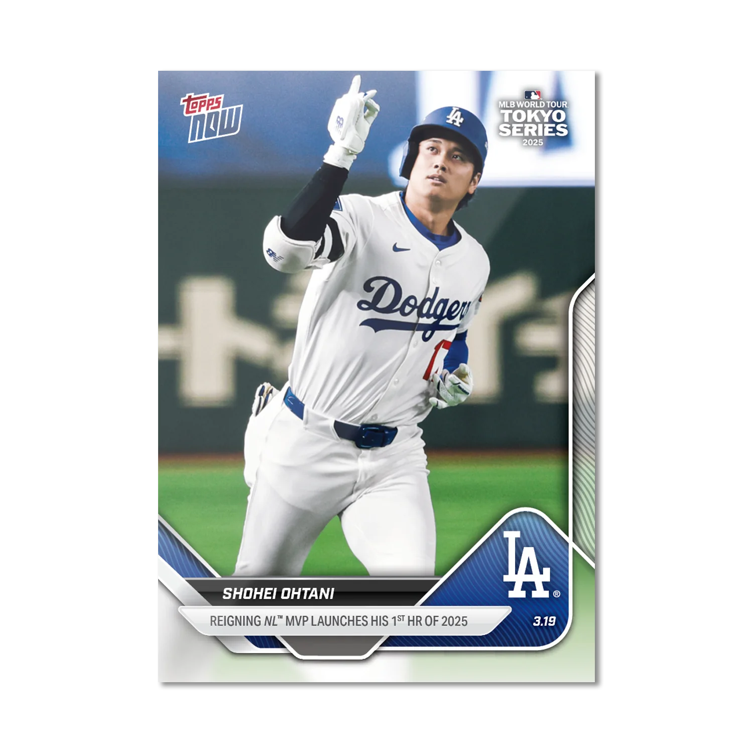 2025 Topps Now #5 Shohei Ohtani