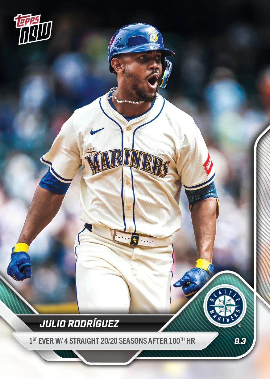 2025 Topps Now #513 Julio Rodriguez