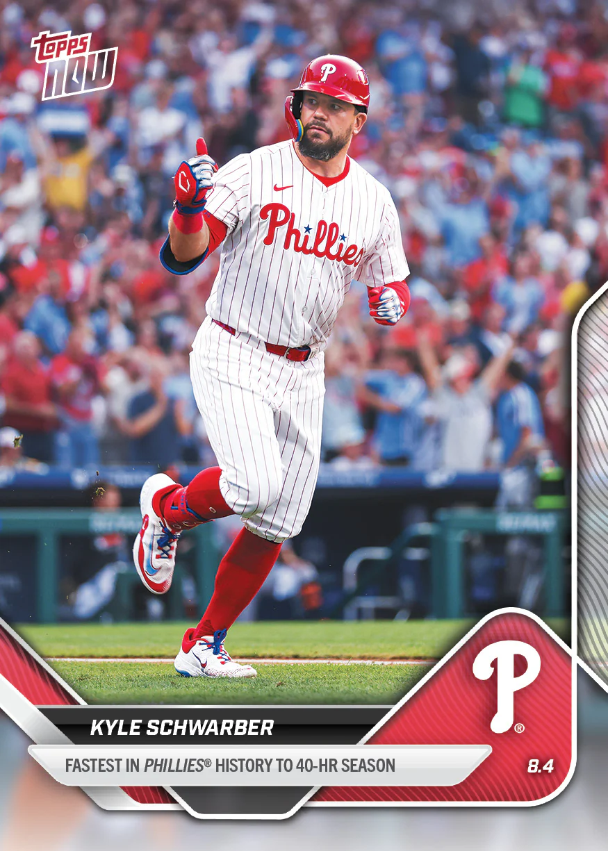 2025 Topps Now #515 Kyle Schwarber