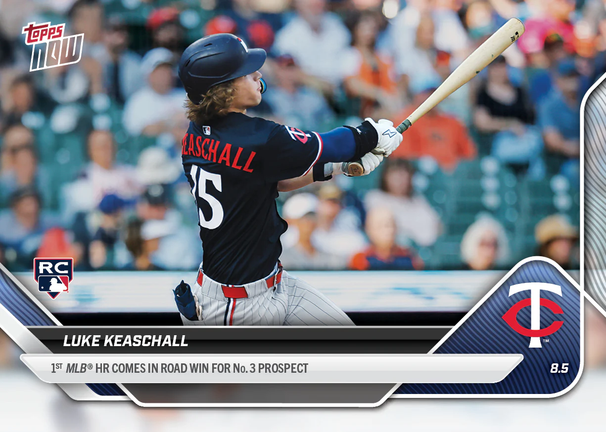 2025 Topps Now #518 Luke Keaschall