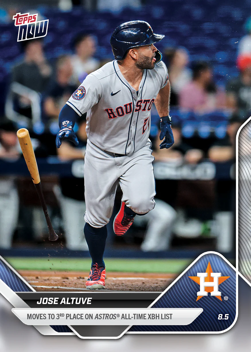 2025 Topps Now #519 Jose Altuve